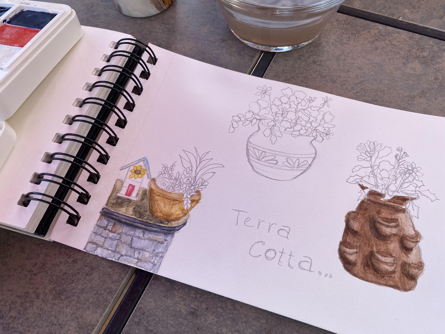 Terra cotta in my yard - image 2 - student project