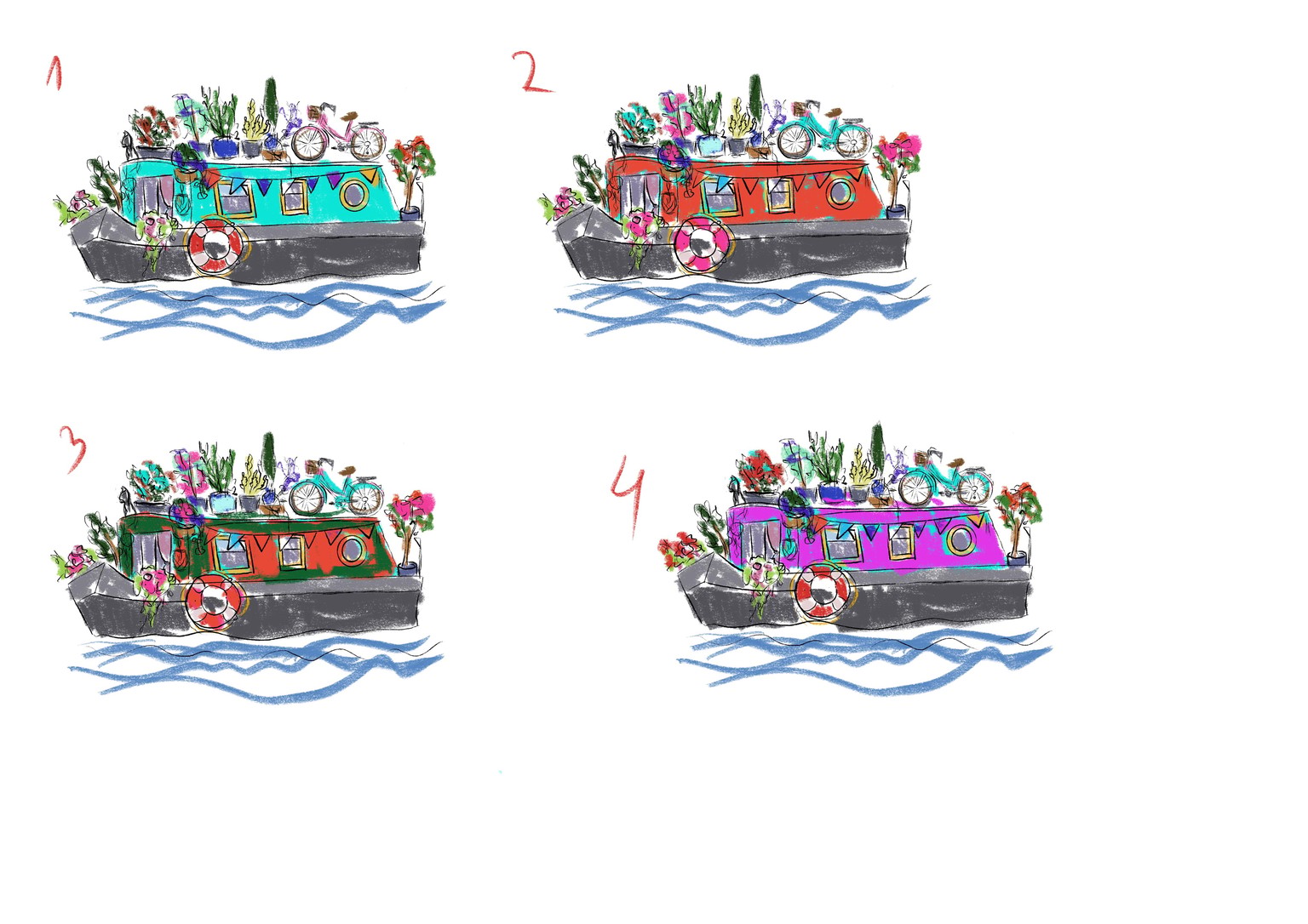 Channel boat - image 2 - student project