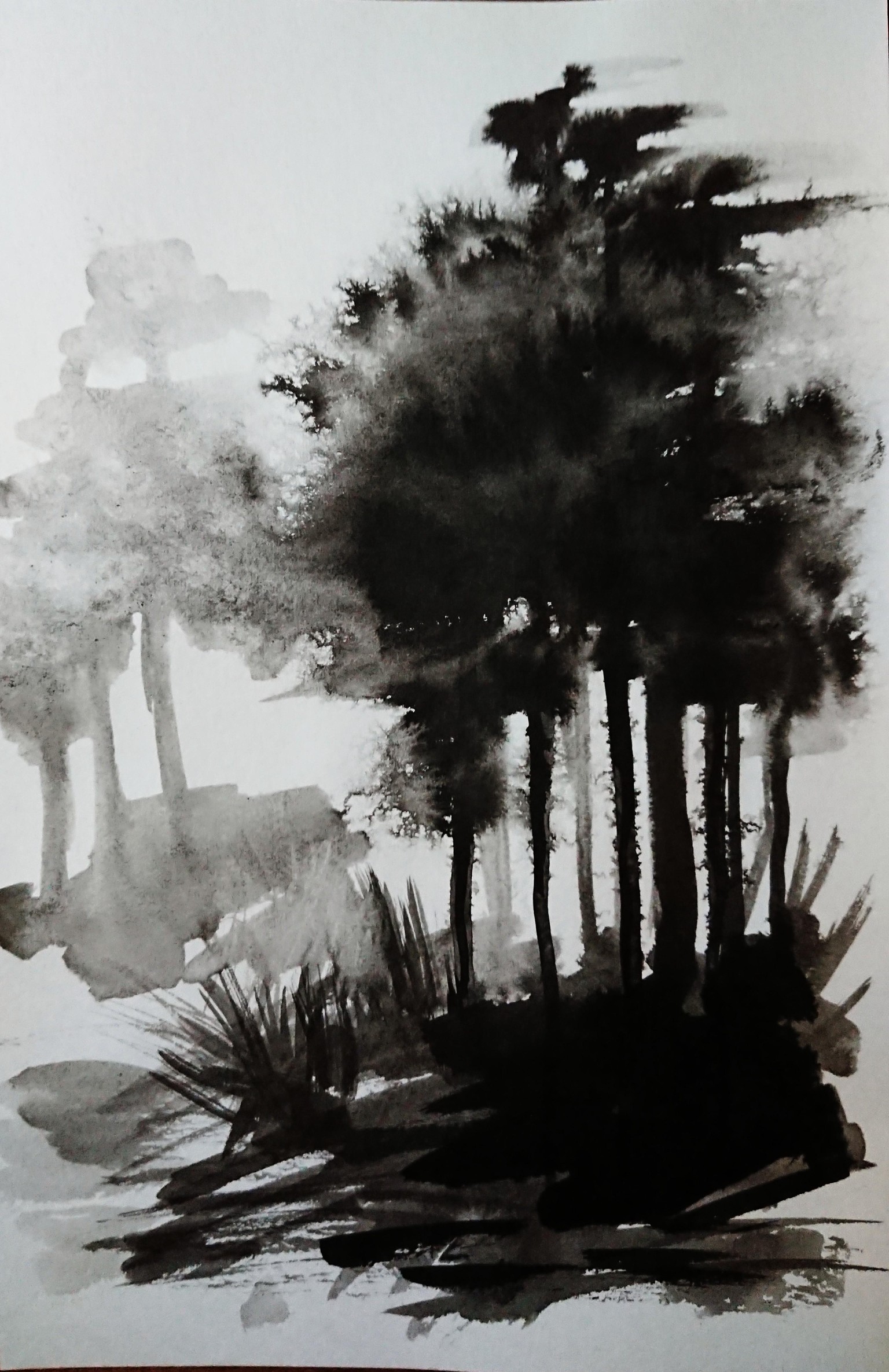 Expressive brushwork - image 3 - student project