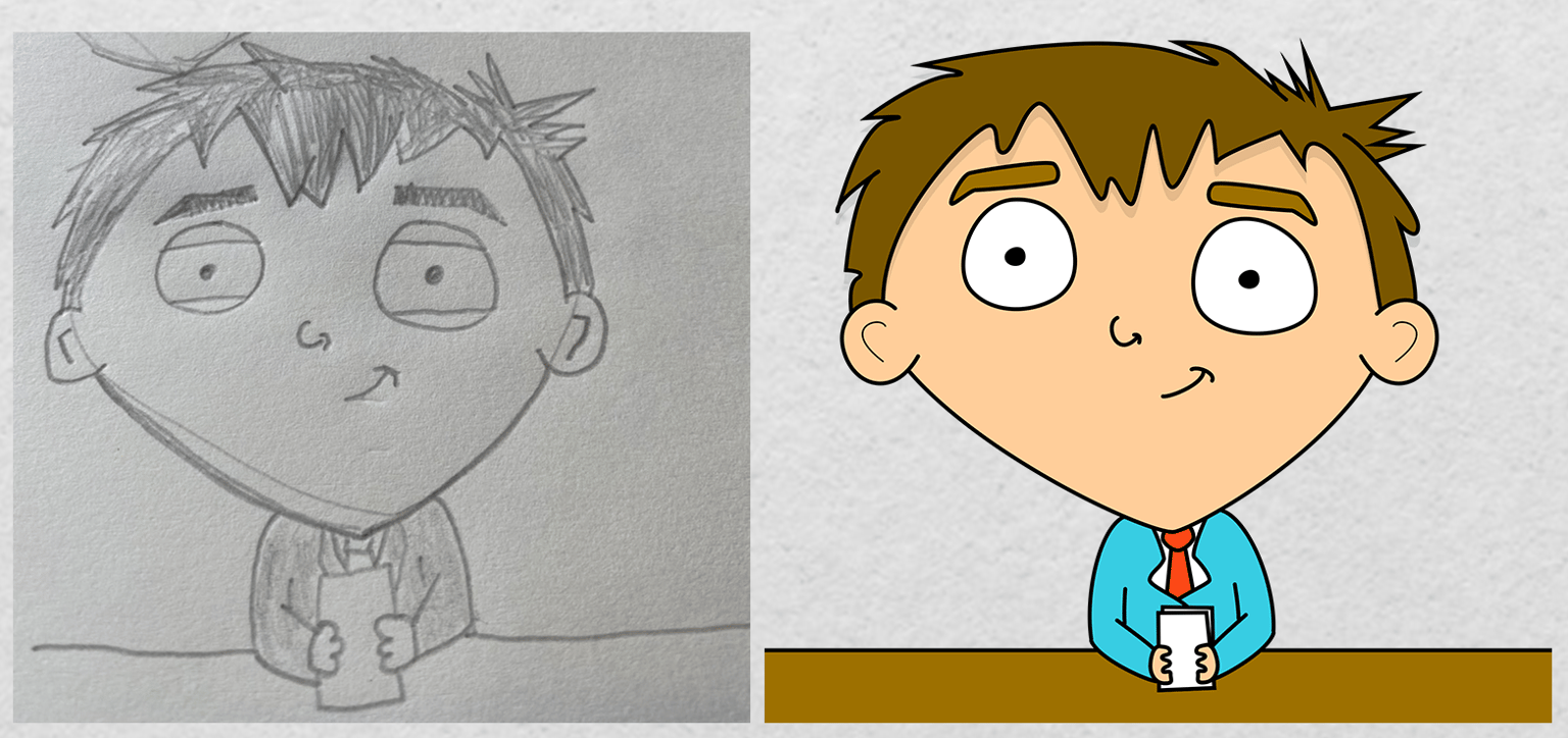 Doodle to Photoshop - image 1 - student project
