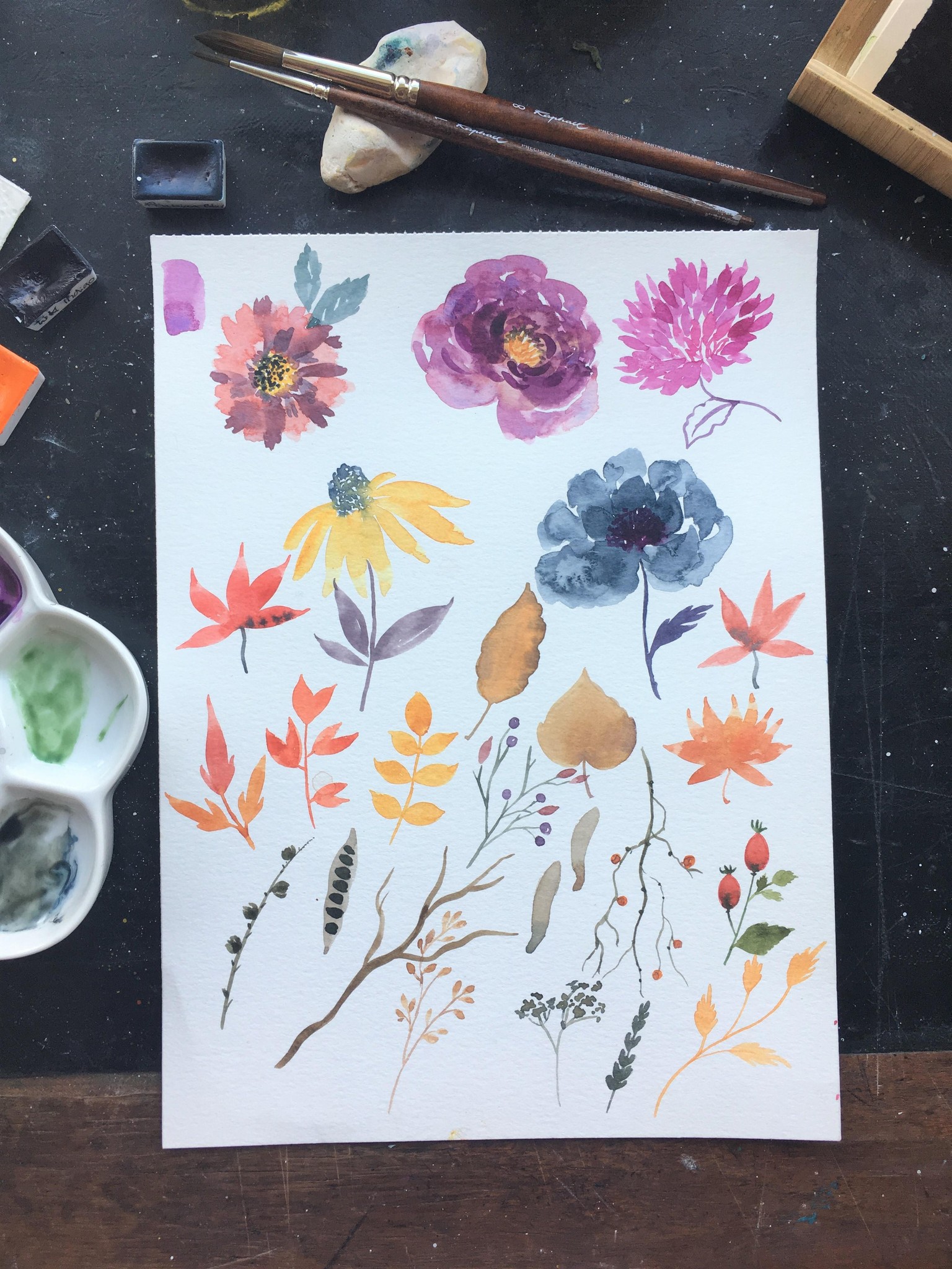 Autumnal Wreath - image 1 - student project