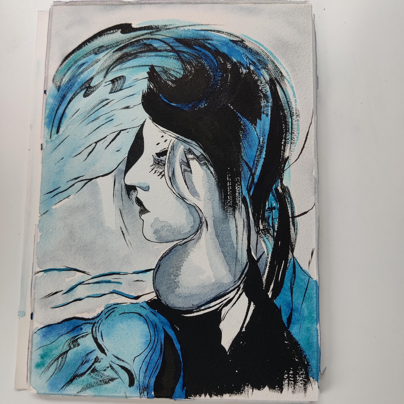 abstract portrait - image 1 - student project