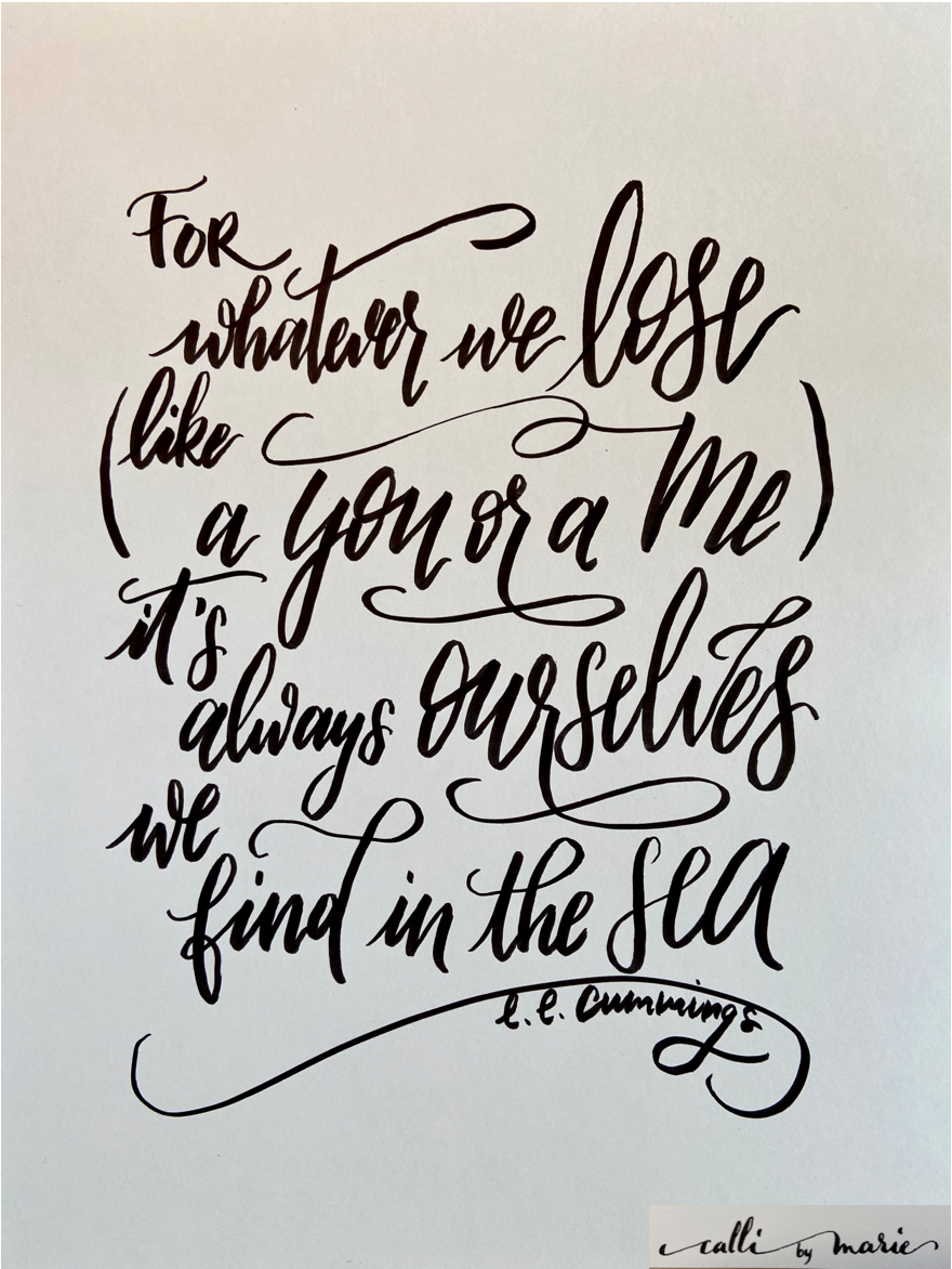 Quote by e.e. cummings - image 4 - student project