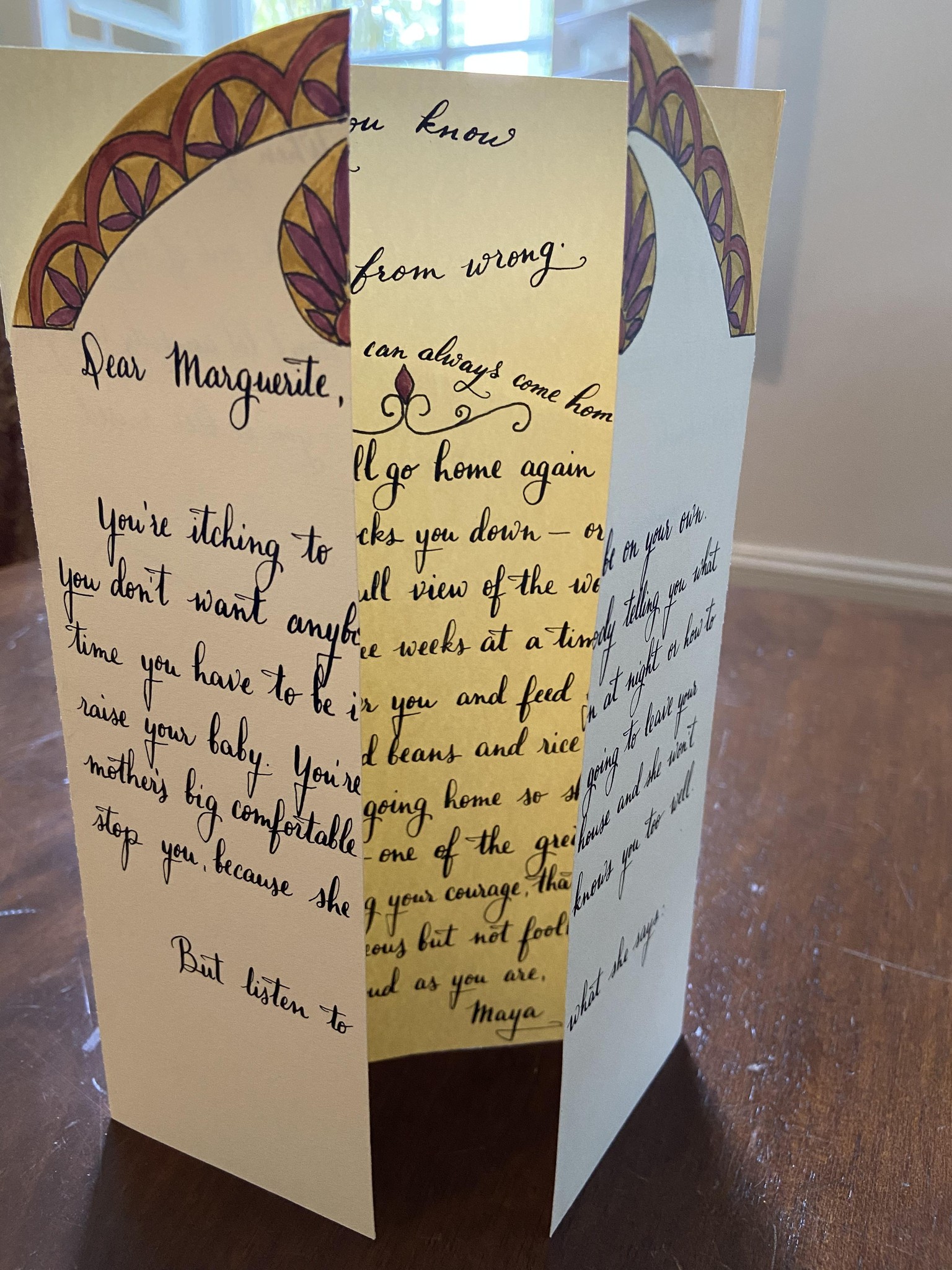 Maya Angelou's Letter to her younger self - image 6 - student project