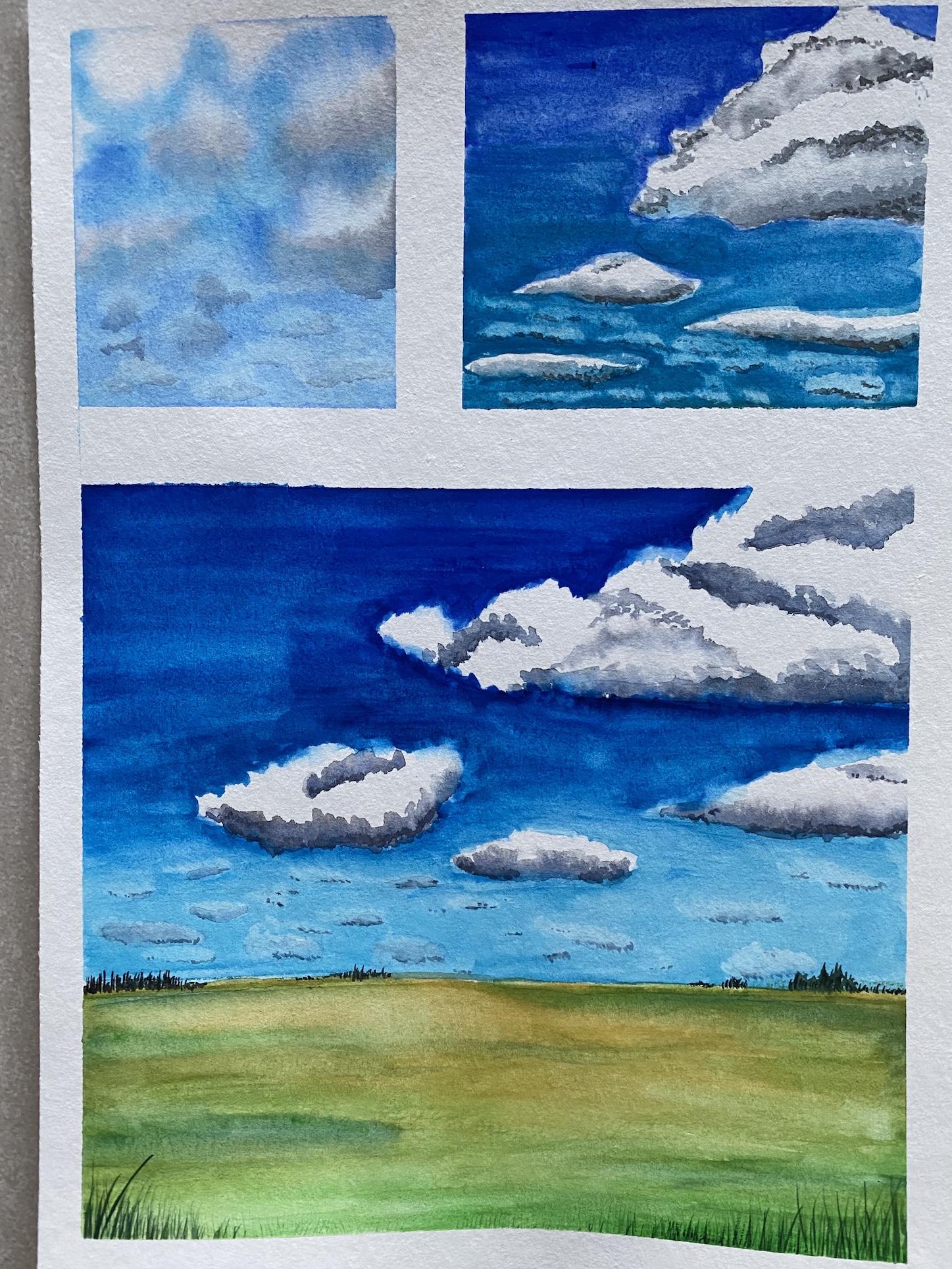 Easy clouds - D. Nath - image 1 - student project