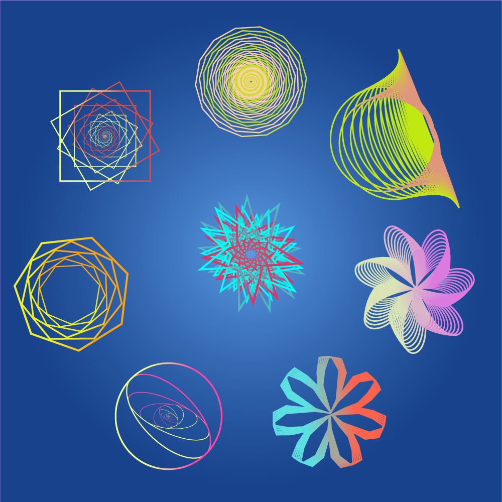 My First Digital Art Using Shapes - image 1 - student project