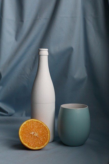 an orange, a bottle and a cup - image 2 - student project
