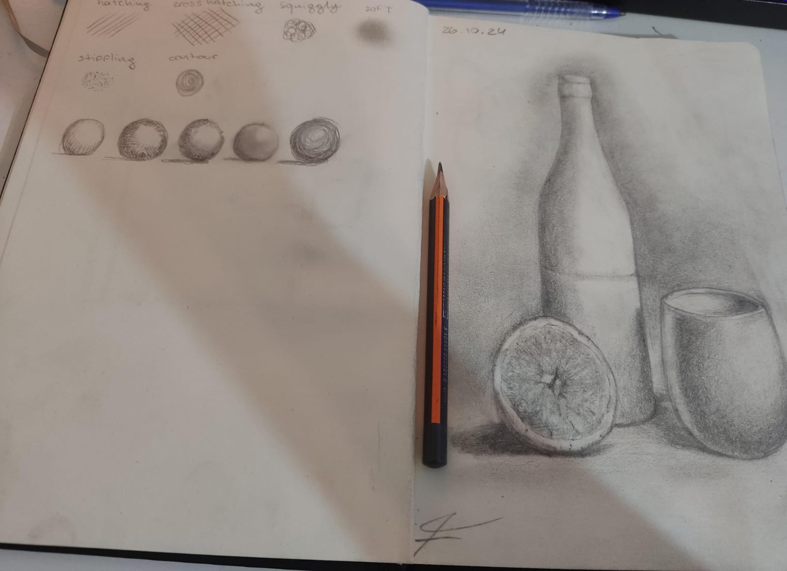 an orange, a bottle and a cup values - image 4 - student project