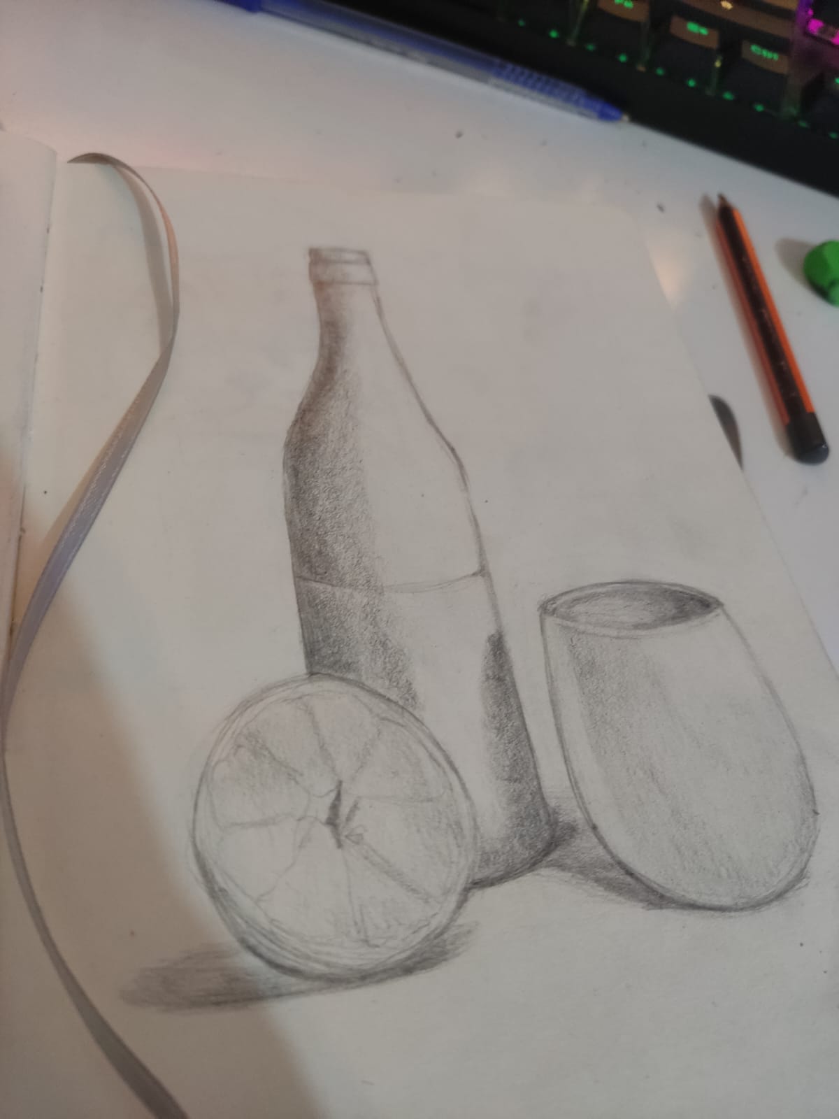 an orange, a bottle and a cup values - image 3 - student project