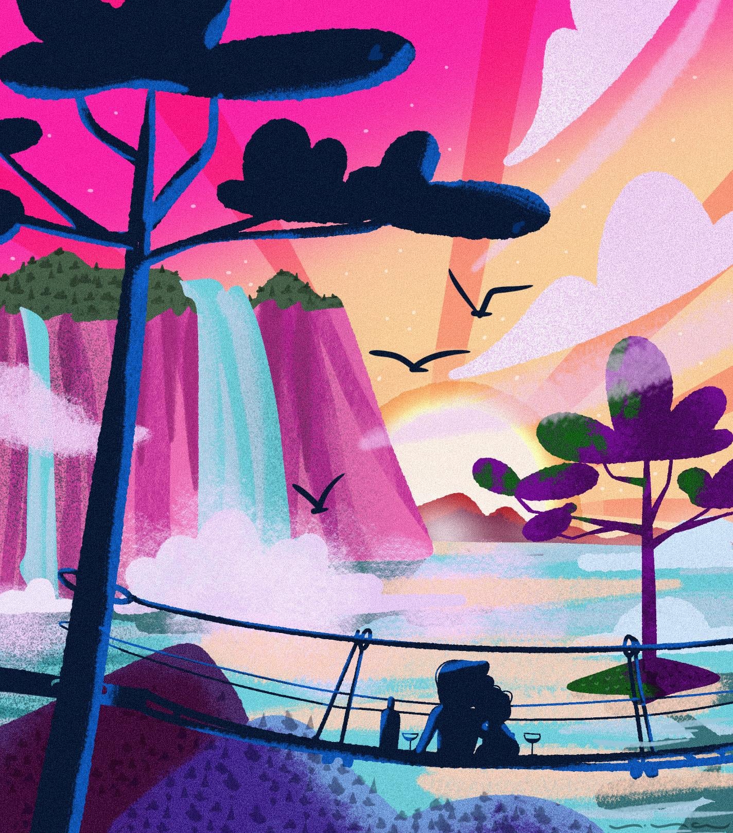 Waterfalls - image 1 - student project