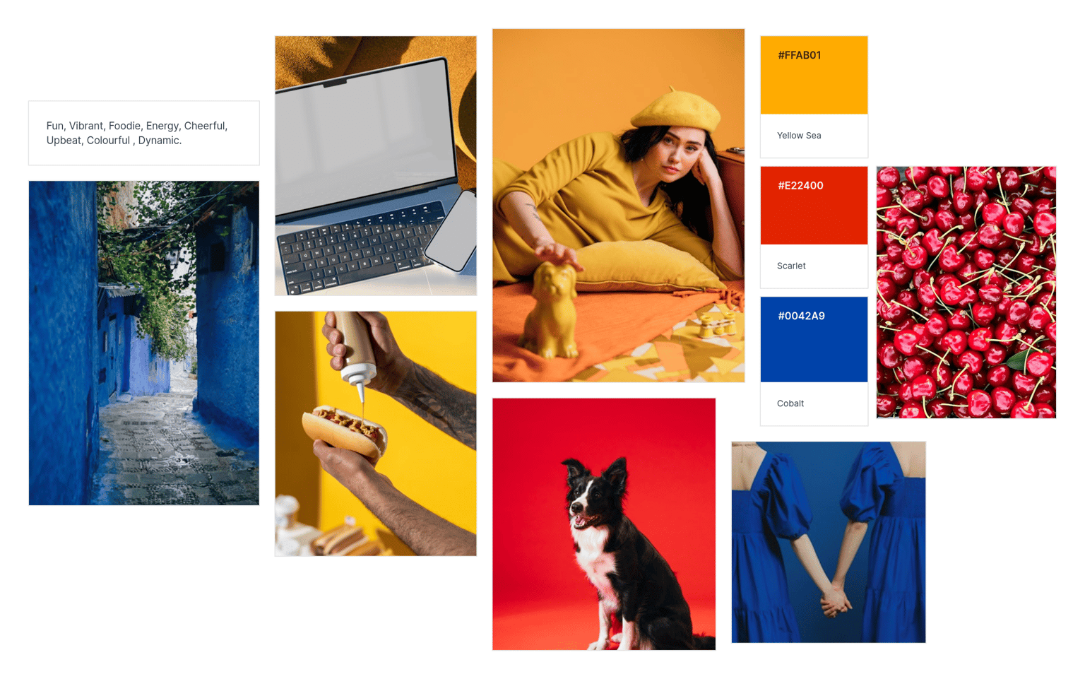 moodboard made on milanote - image 1 - student project