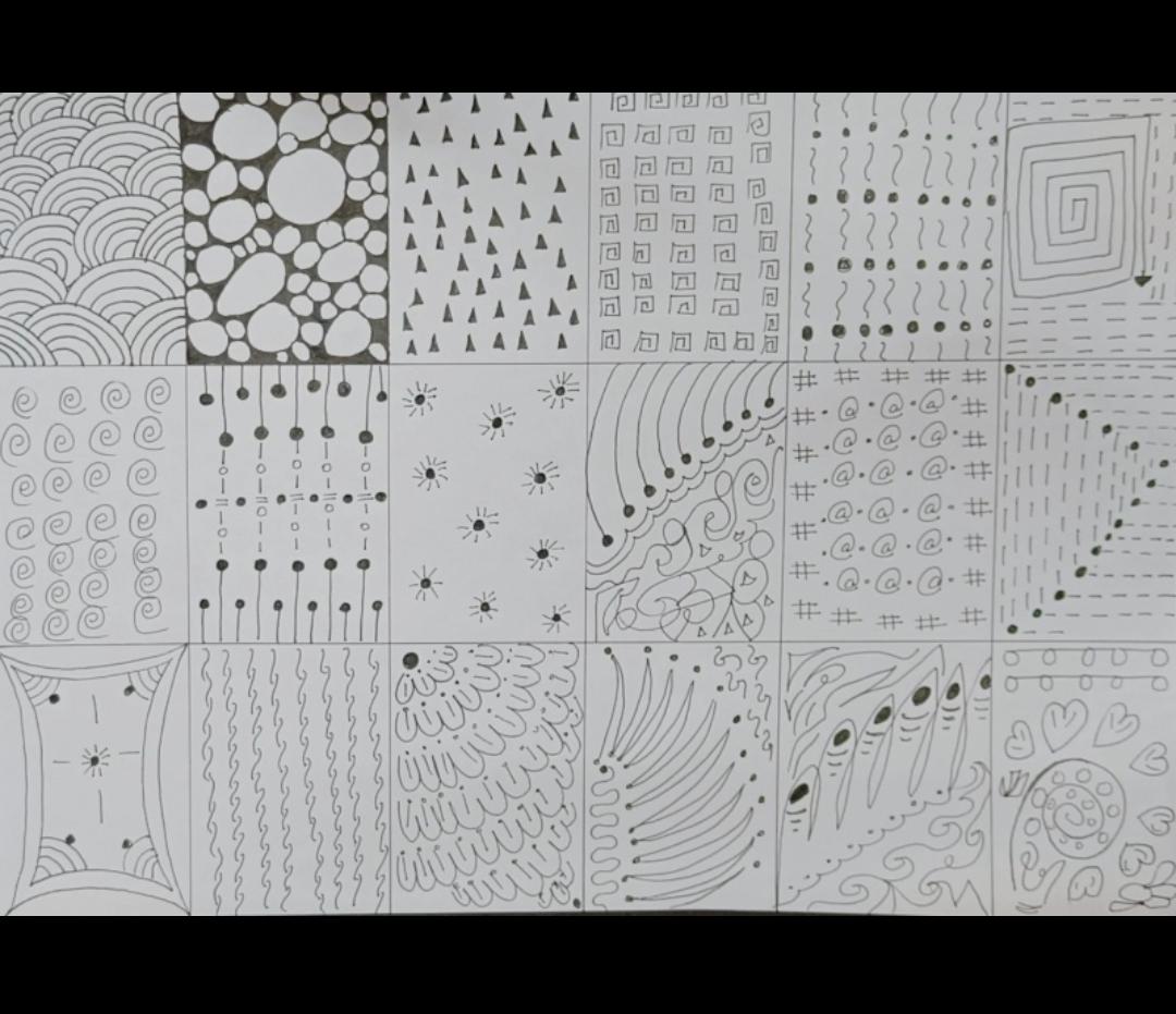 Zentangle Templates - image 1 - student project
