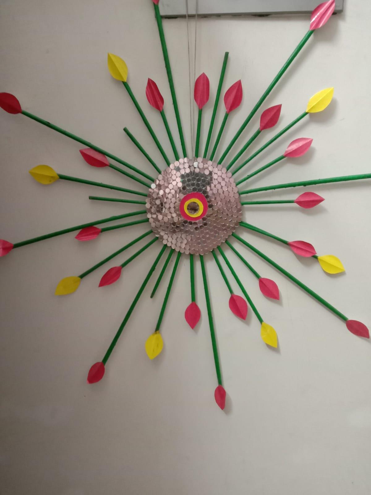 CD wall decor - image 1 - student project