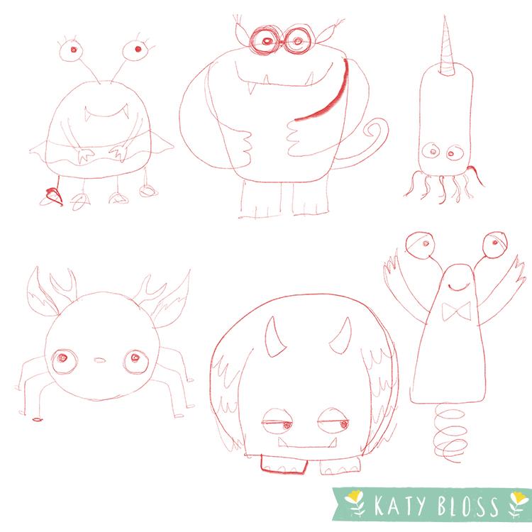 Monster Party by Katy Bloss - image 1 - student project