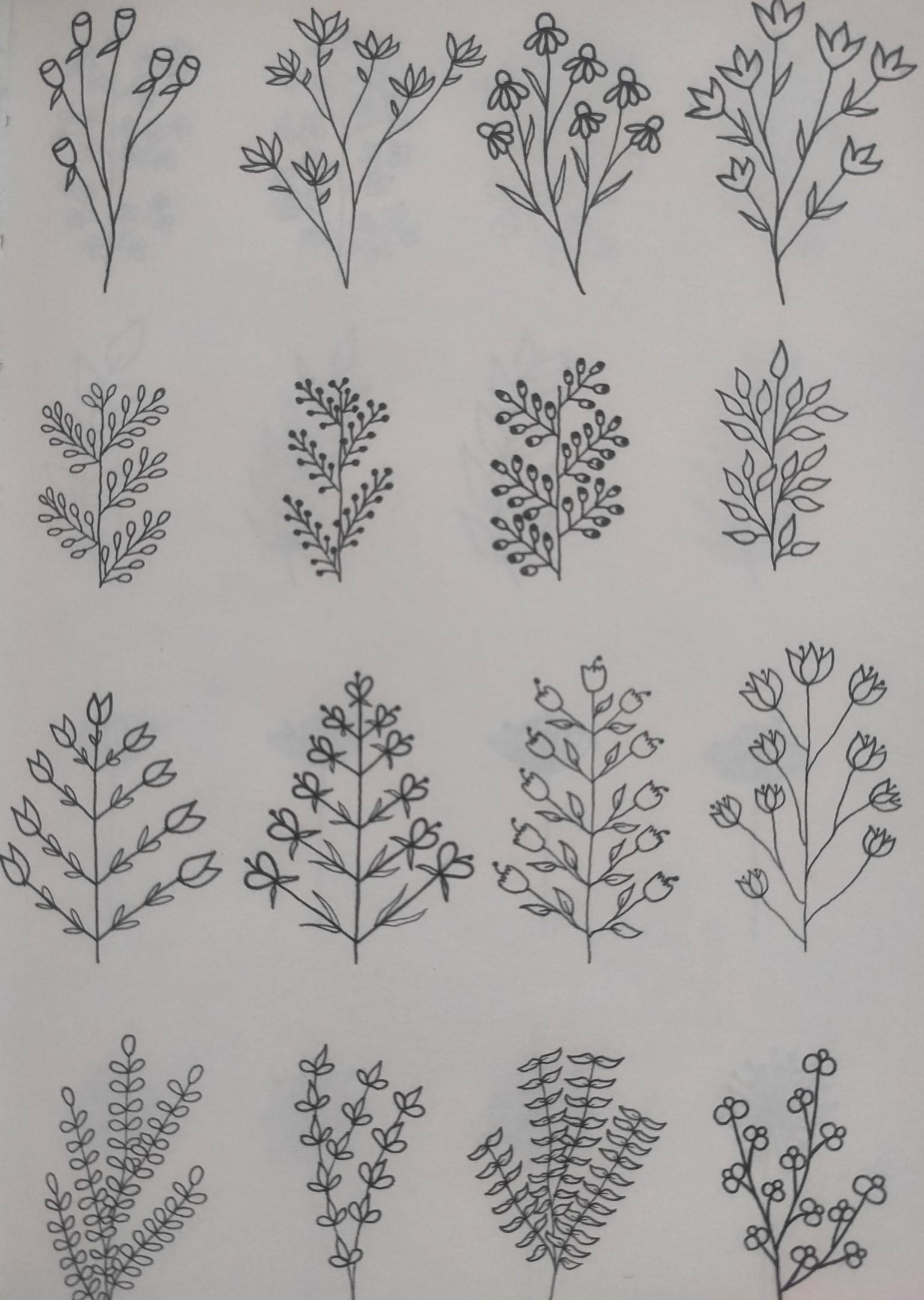 FLORAL DOODLES: EVERYONE CAN DRAW - image 2 - student project