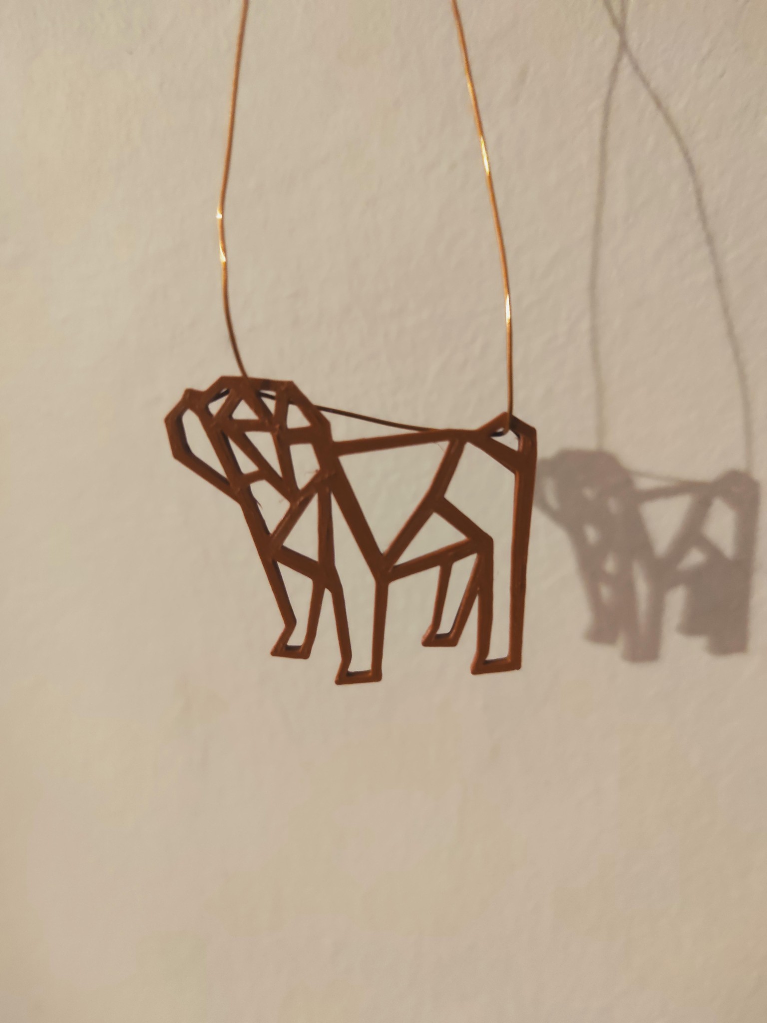 Bulldog necklace - image 2 - student project