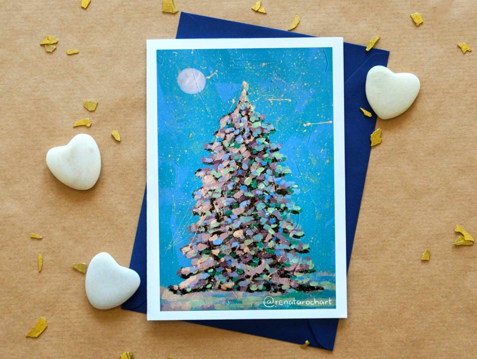 Winter Tree Painting - image 3 - student project