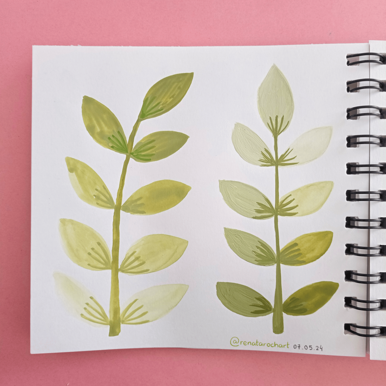 Tropical Leaves - image 1 - student project