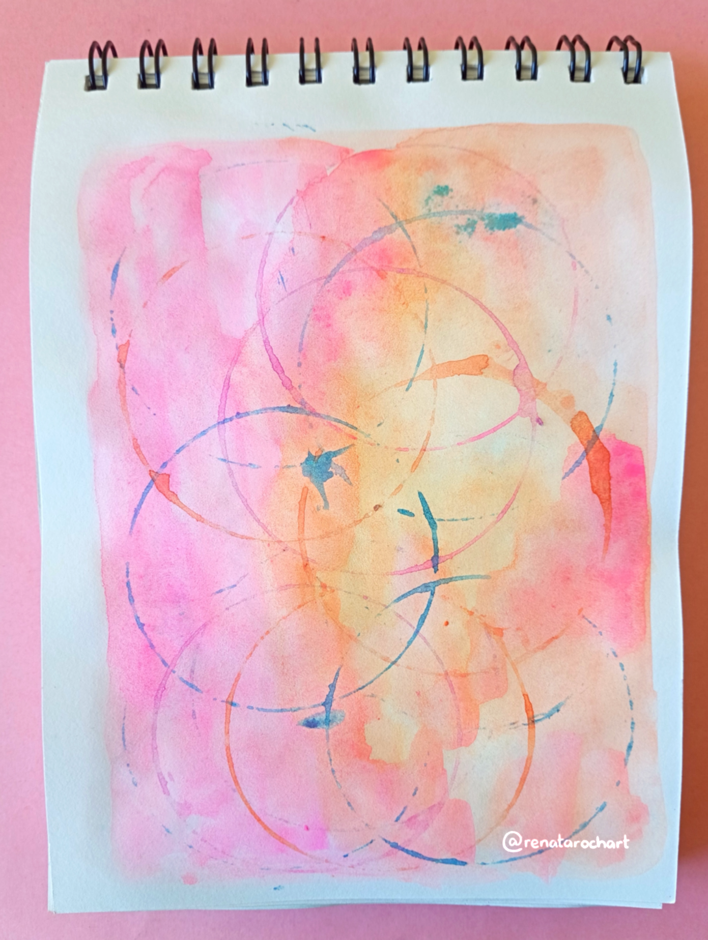 Abstract Watercolors - image 6 - student project
