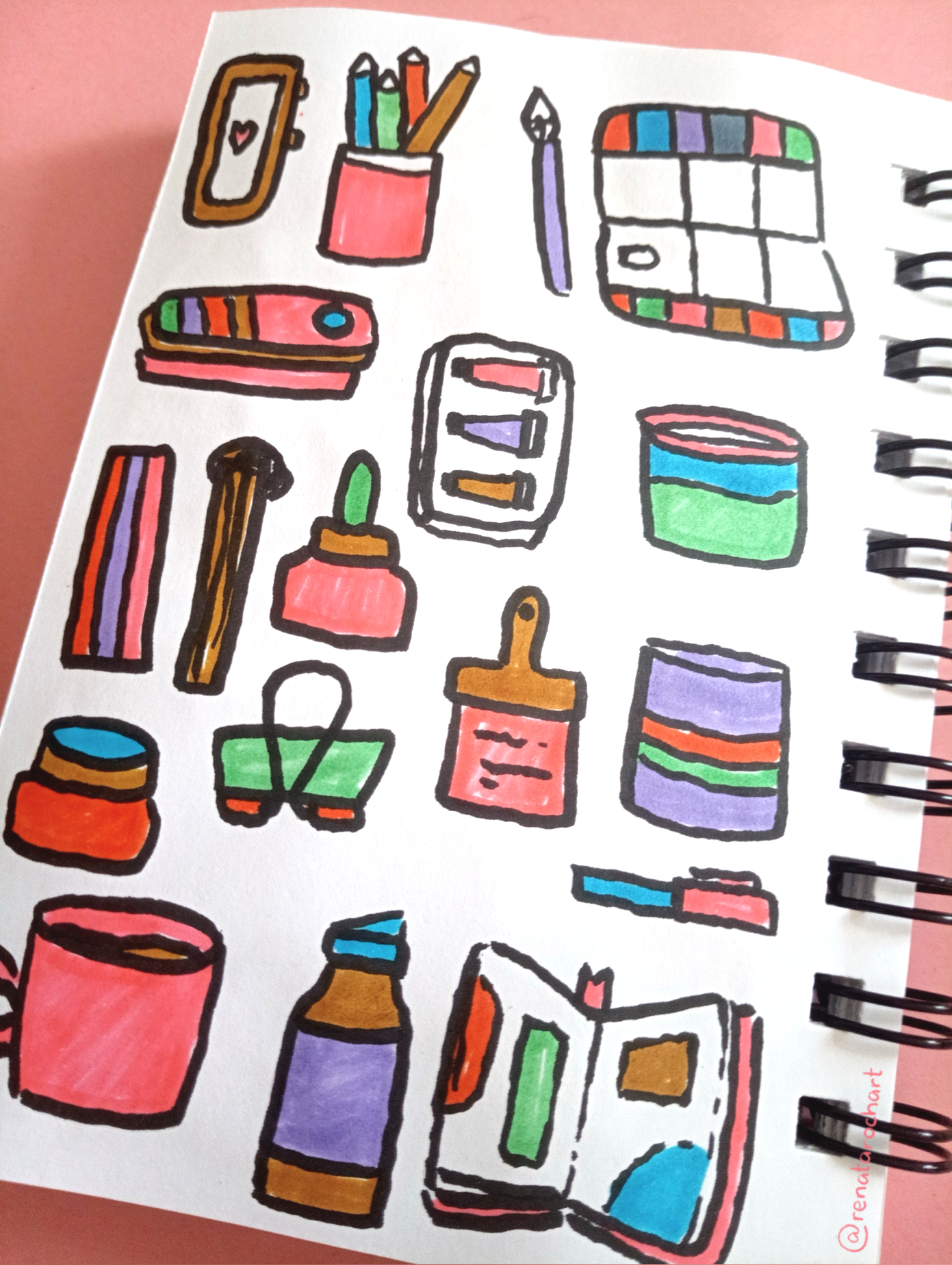 Art Journaling - image 4 - student project