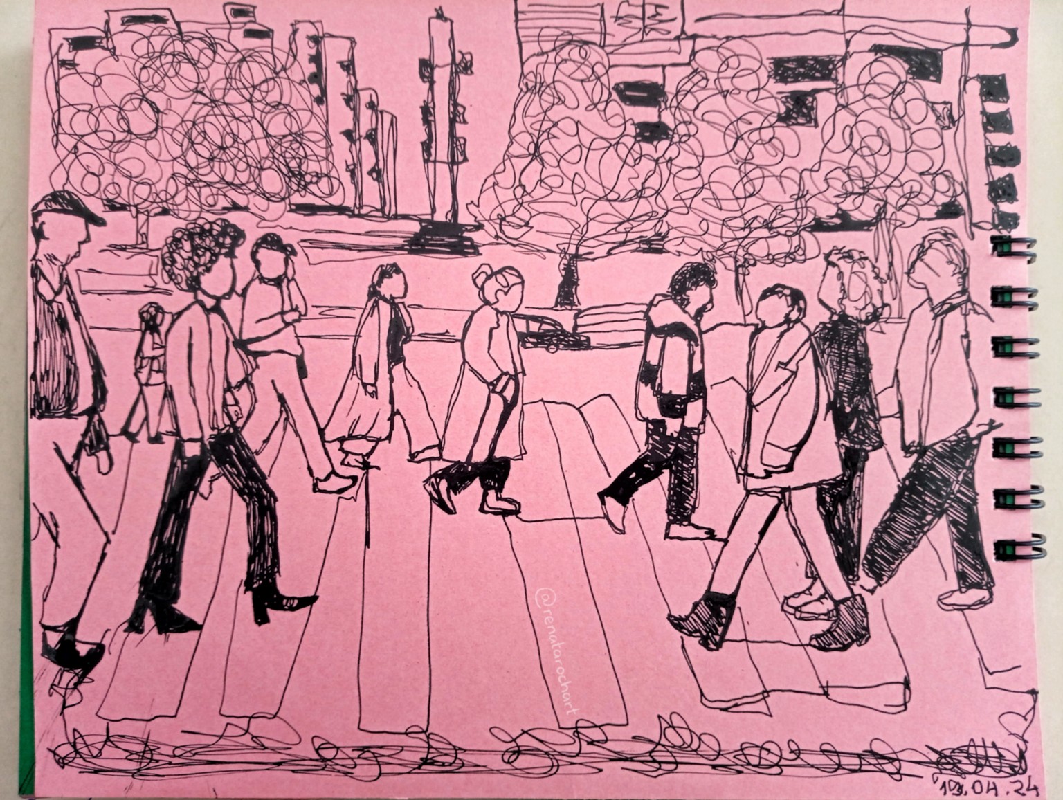 Continuous Line Drawing - image 10 - student project