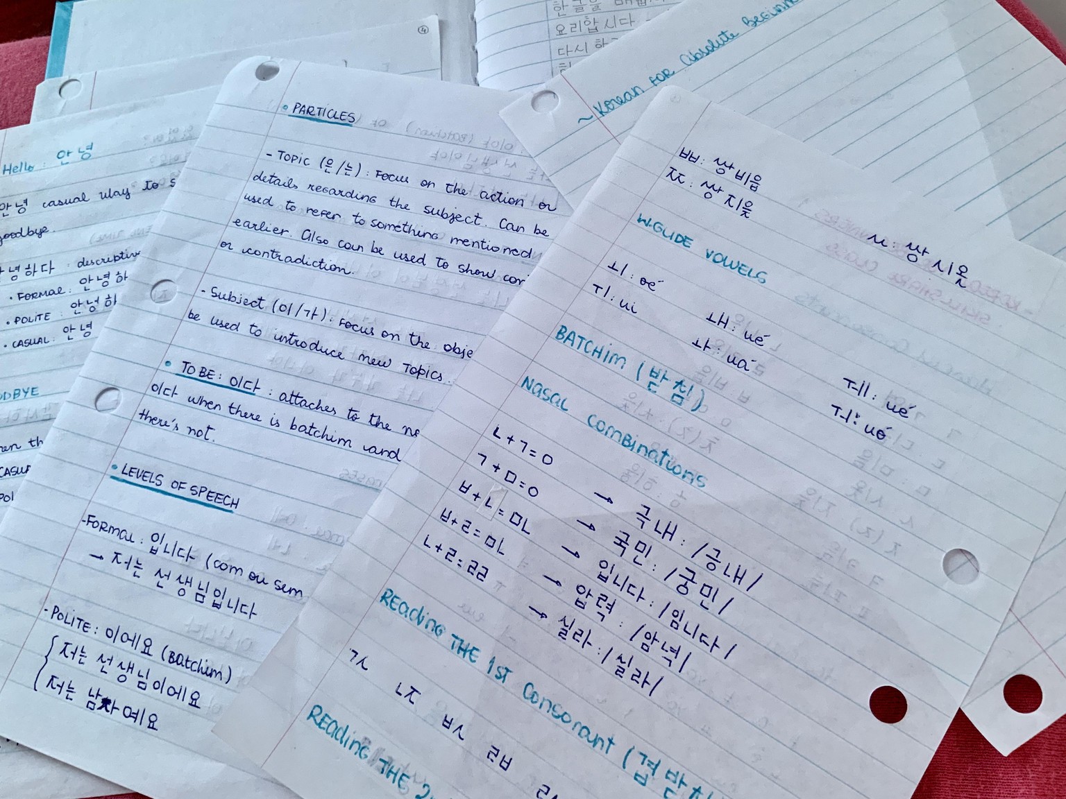 Korean for Absolute Beginners 1 - image 1 - student project