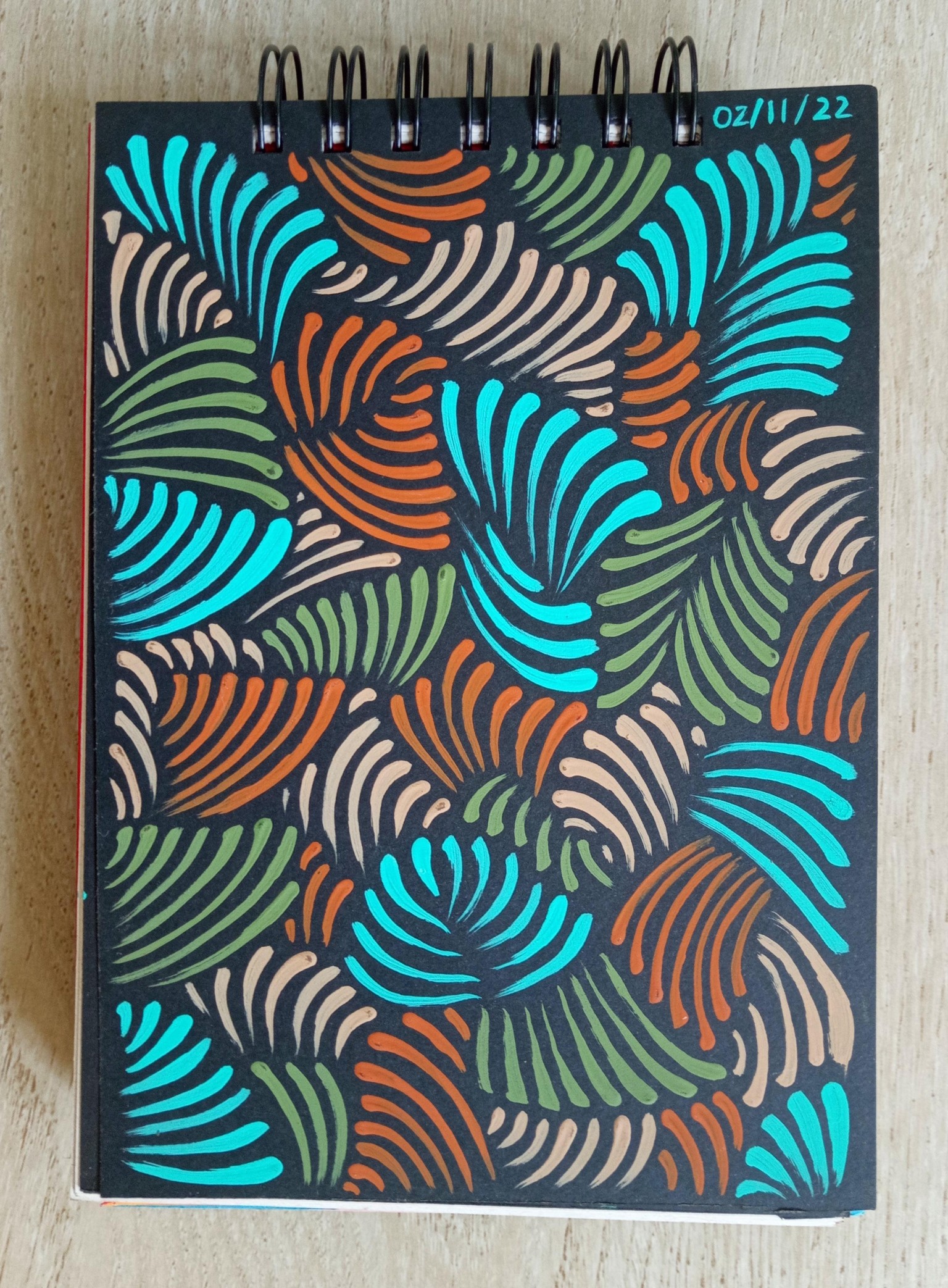 Abstract Tropical Painting - image 4 - student project