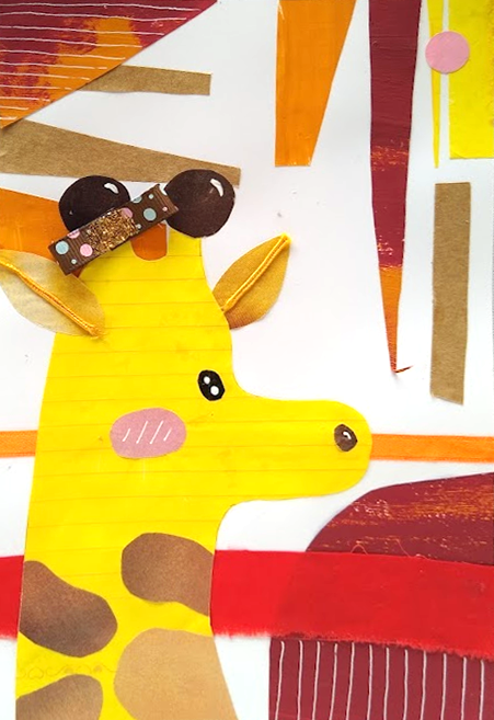Playful Collage Animals - image 5 - student project