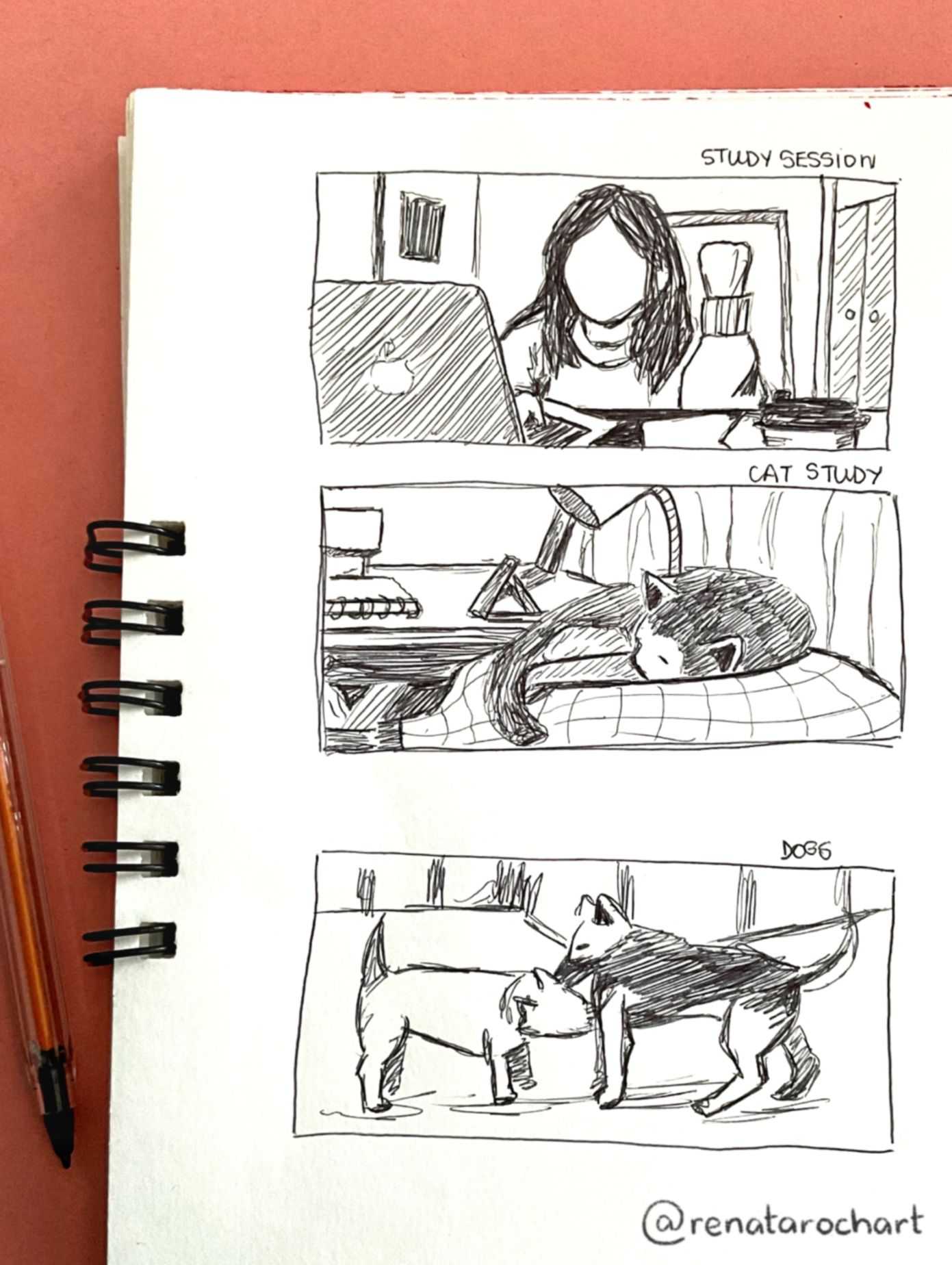 Urban Sketching - image 3 - student project