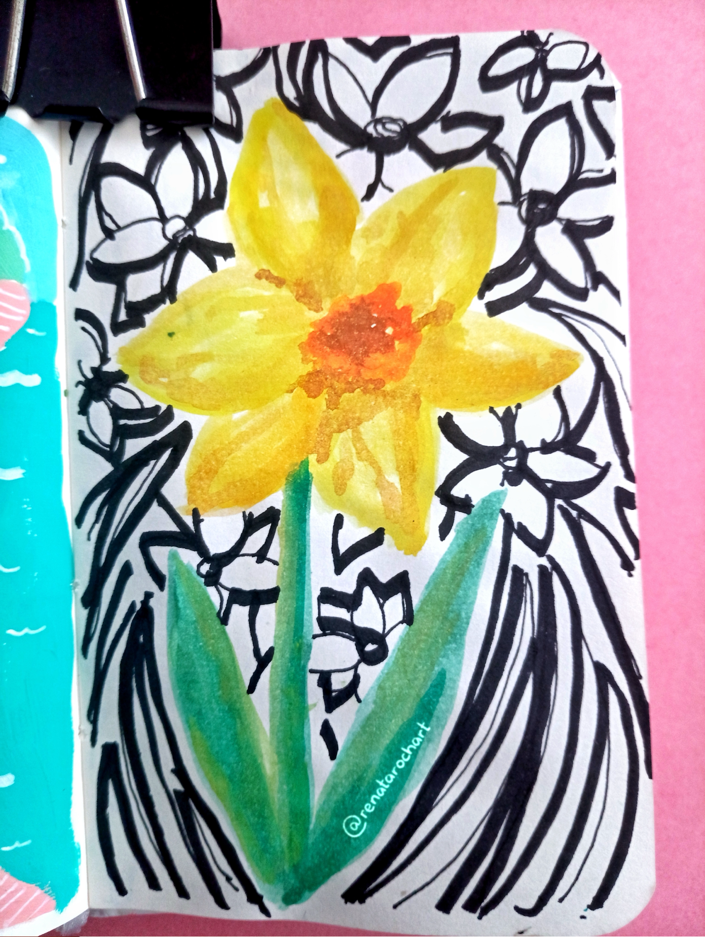 Botanical Sketchbook - image 5 - student project