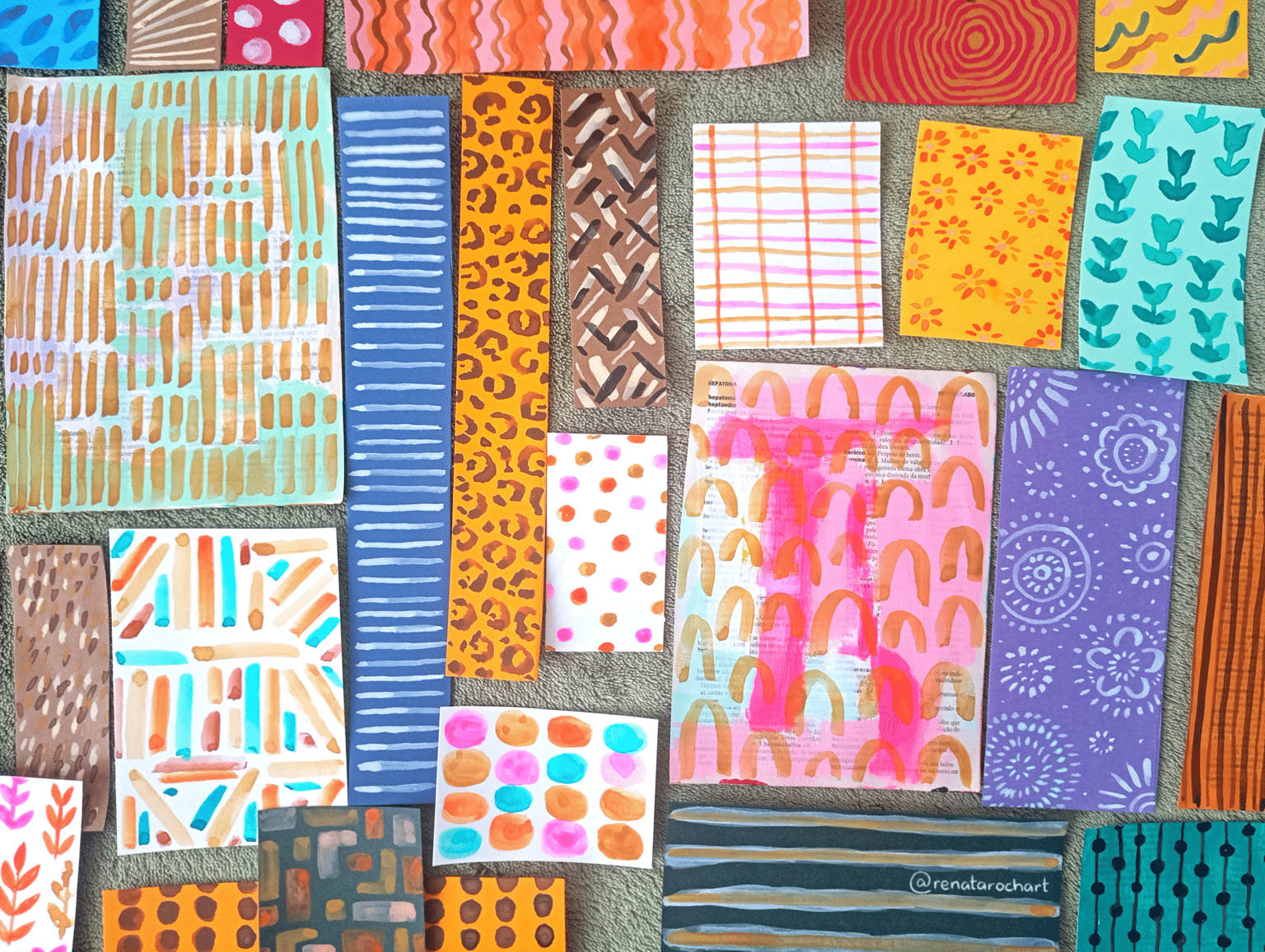 Watercolor Swatches - image 1 - student project