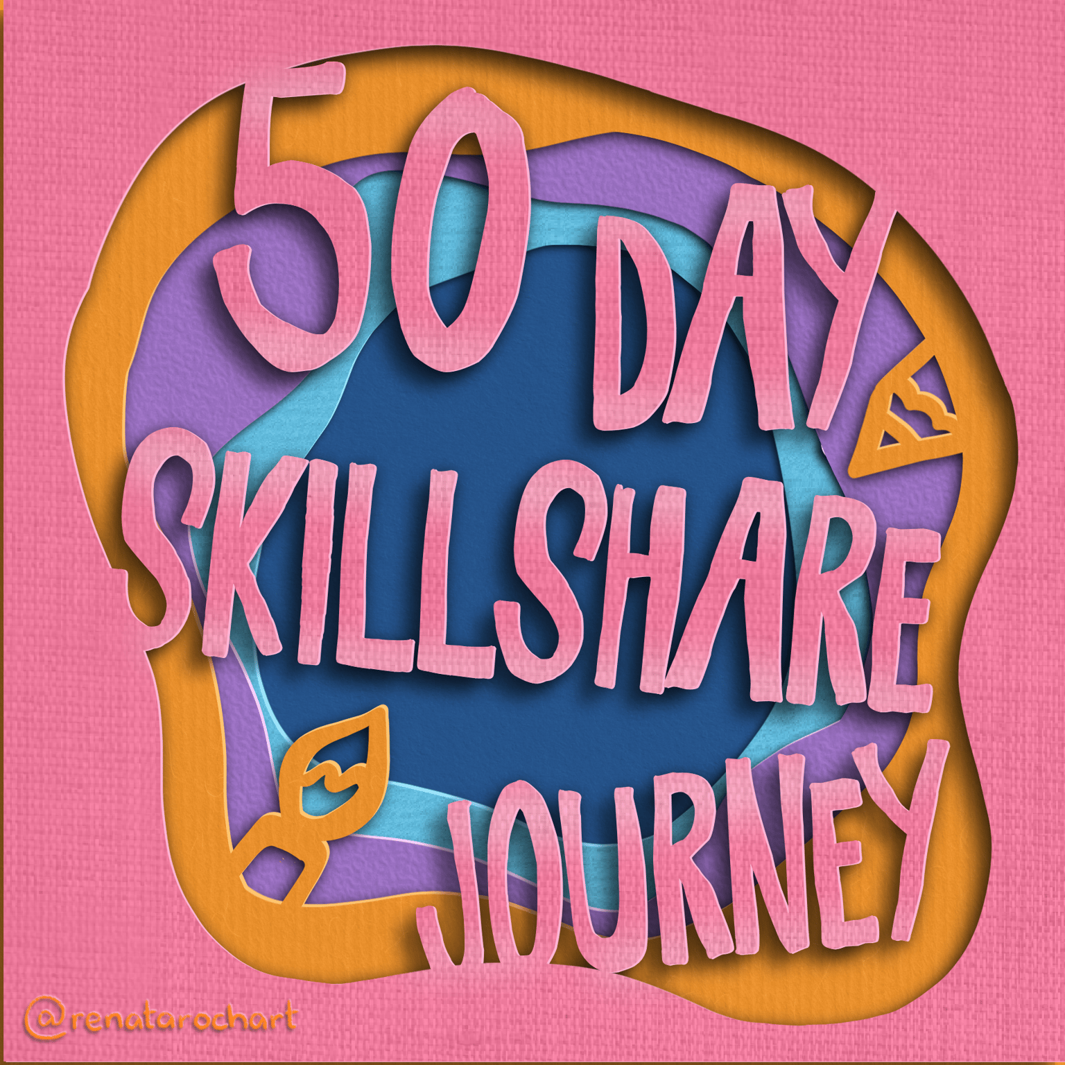 Digital Papercut Typography - image 1 - student project