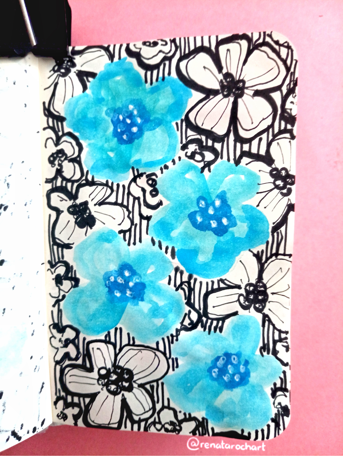 Botanical Sketchbook - image 6 - student project