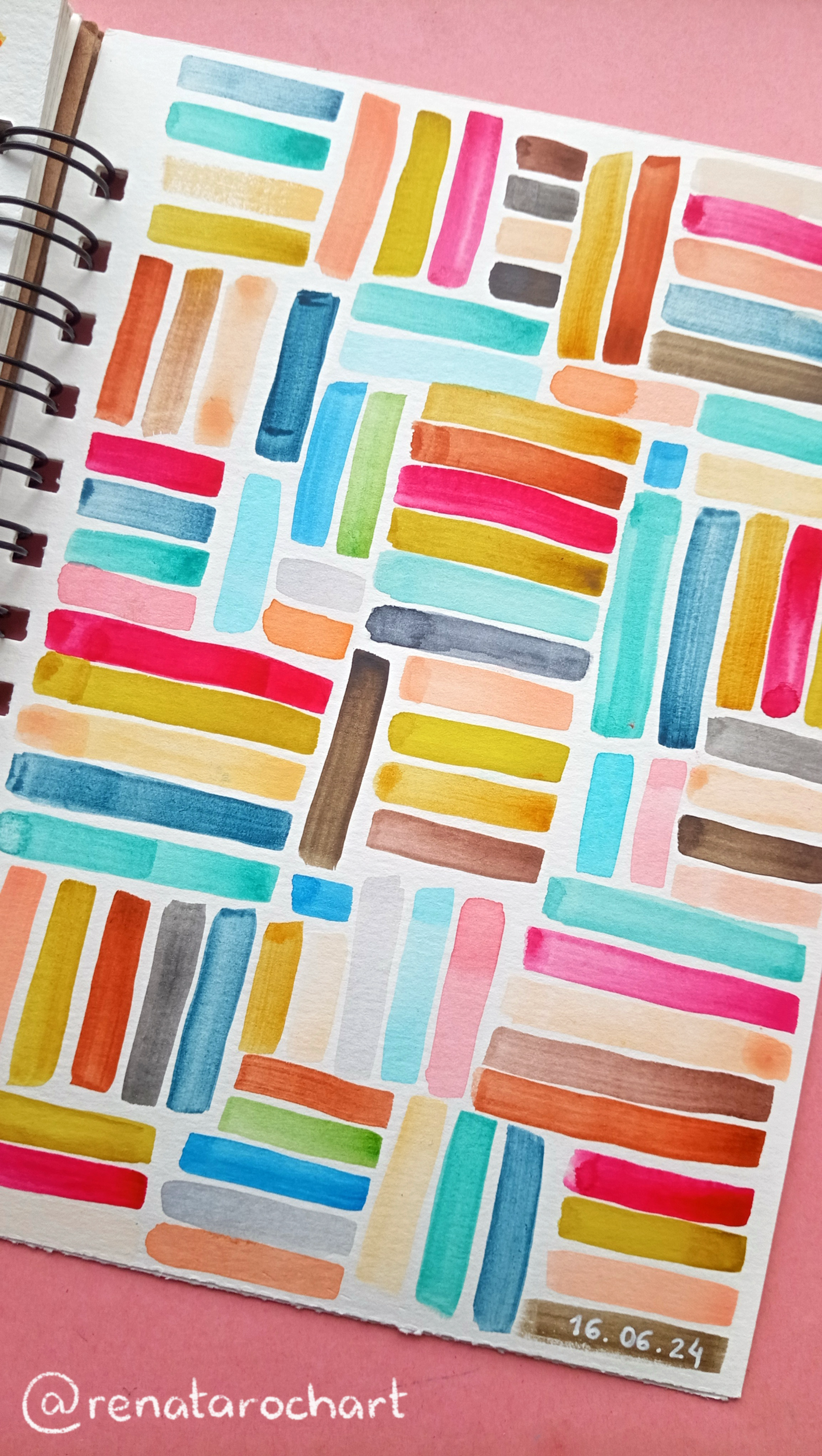 Abstract Watercolor - image 2 - student project