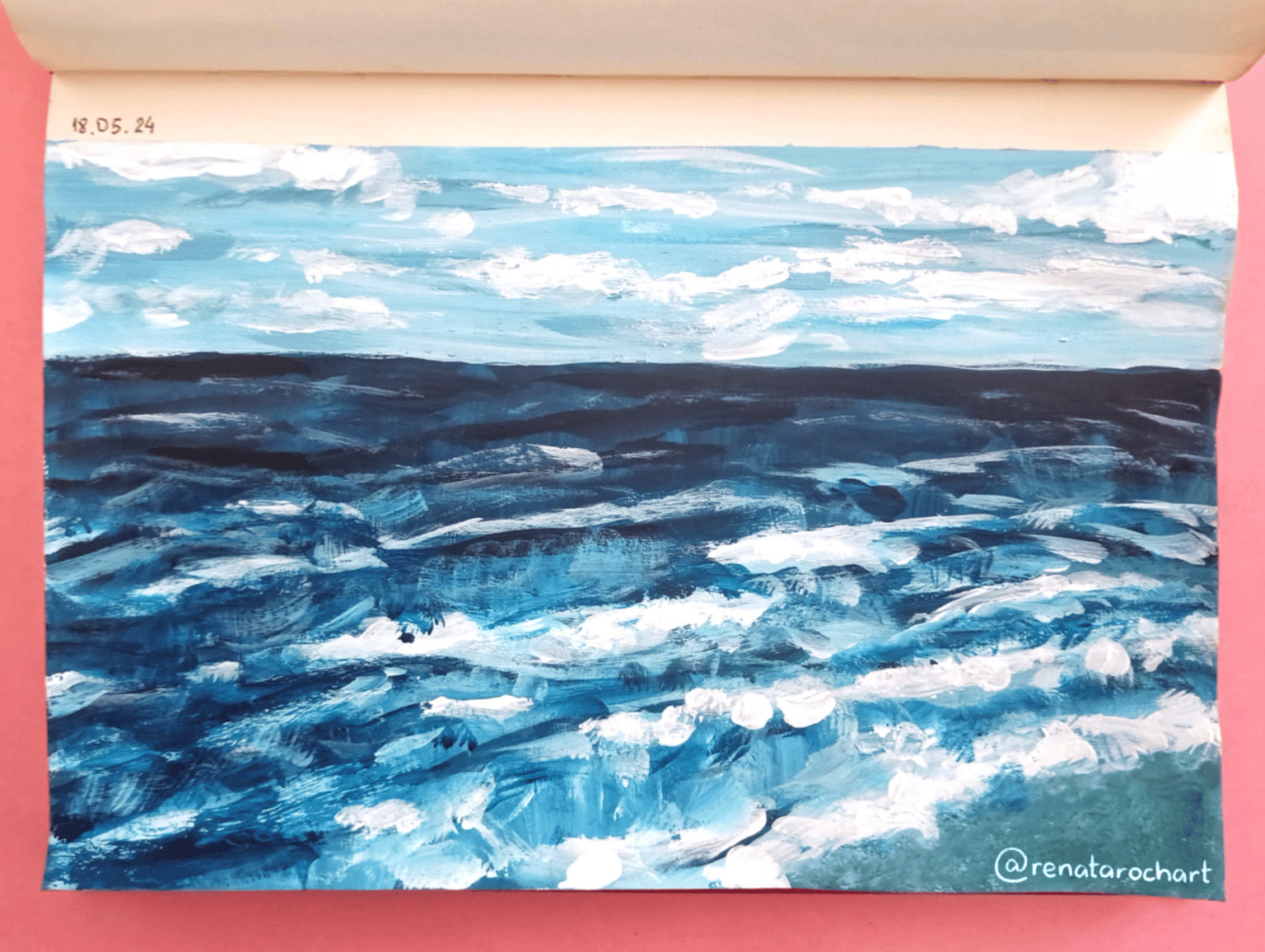 Abstract Seascape - image 1 - student project