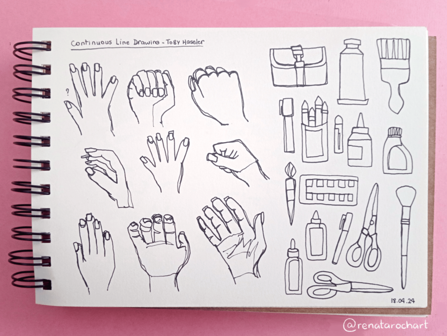 Continuous Line Drawing - image 1 - student project