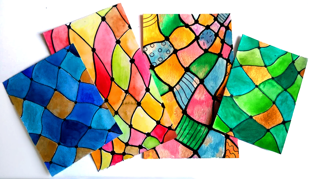 Abstract Net Design - image 2 - student project