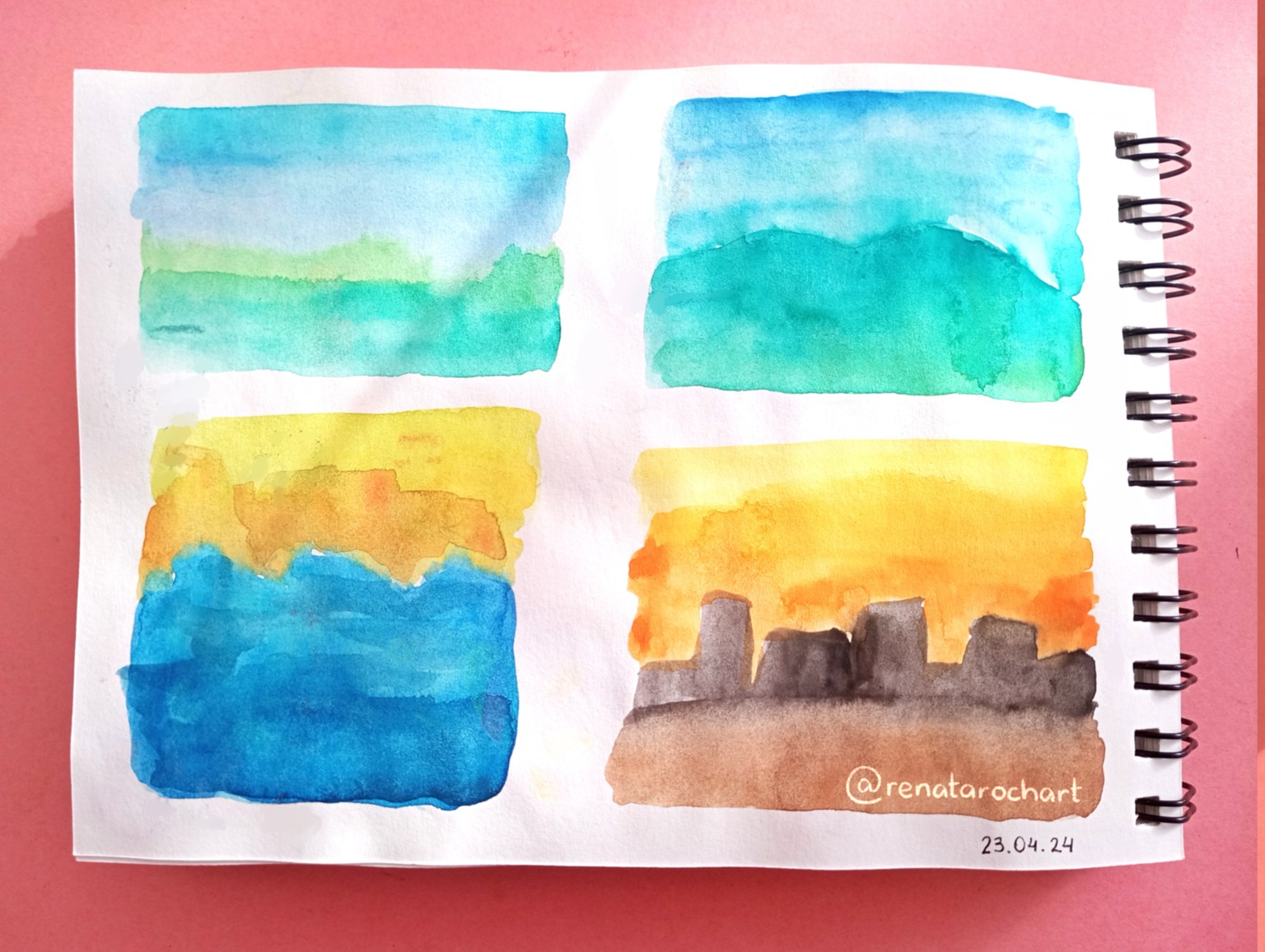 Watercolor Exercises - image 7 - student project