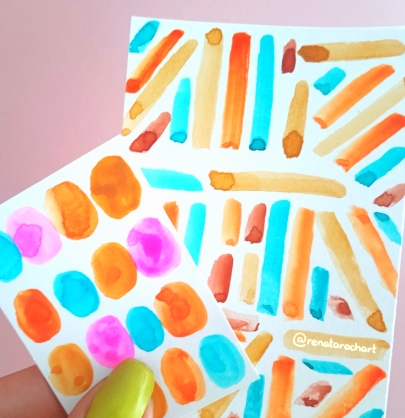 Watercolor Swatches - image 3 - student project