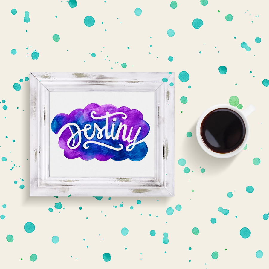 Negative Spaces Lettering - image 3 - student project