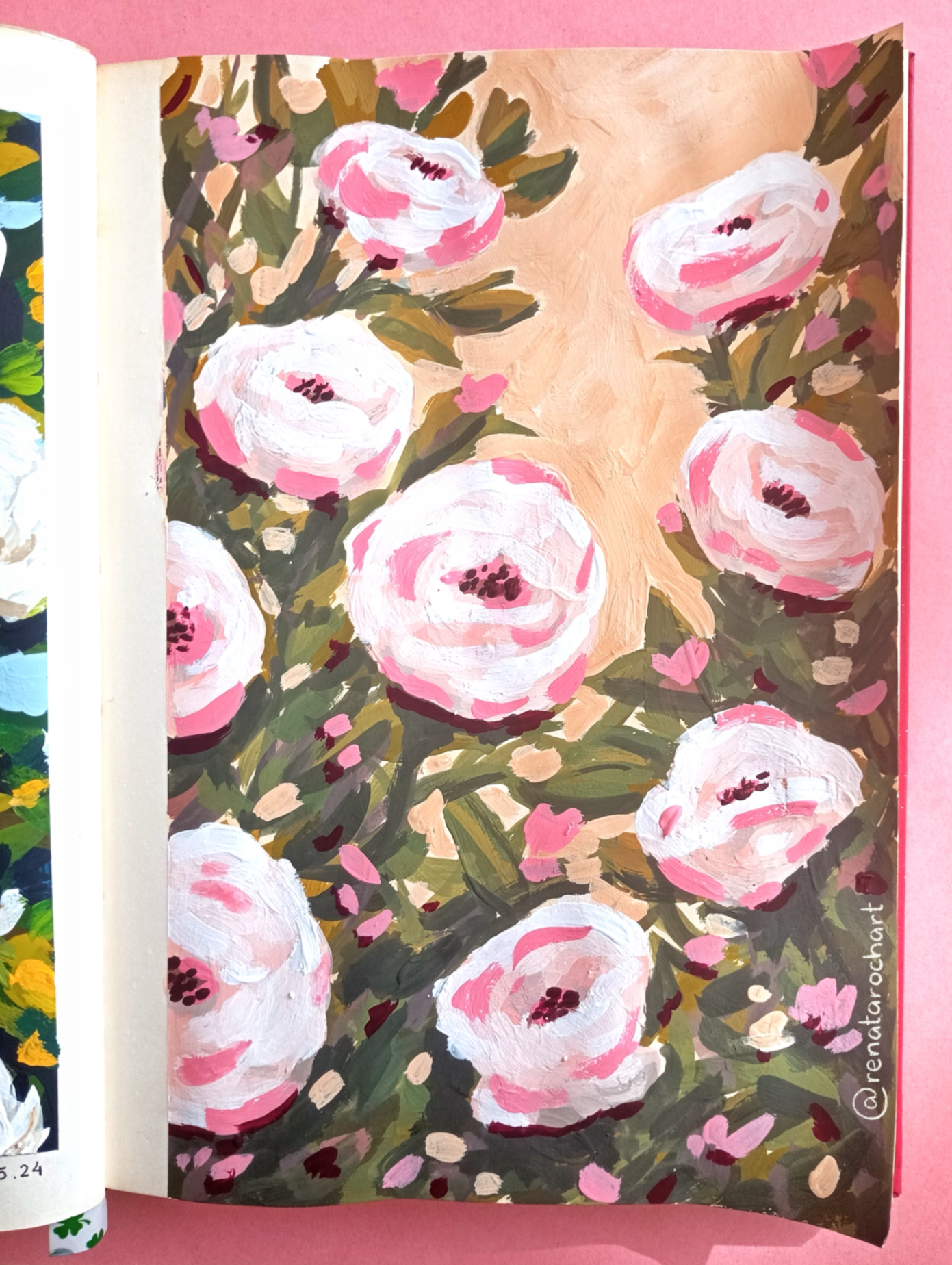 Painting Flowers - image 2 - student project
