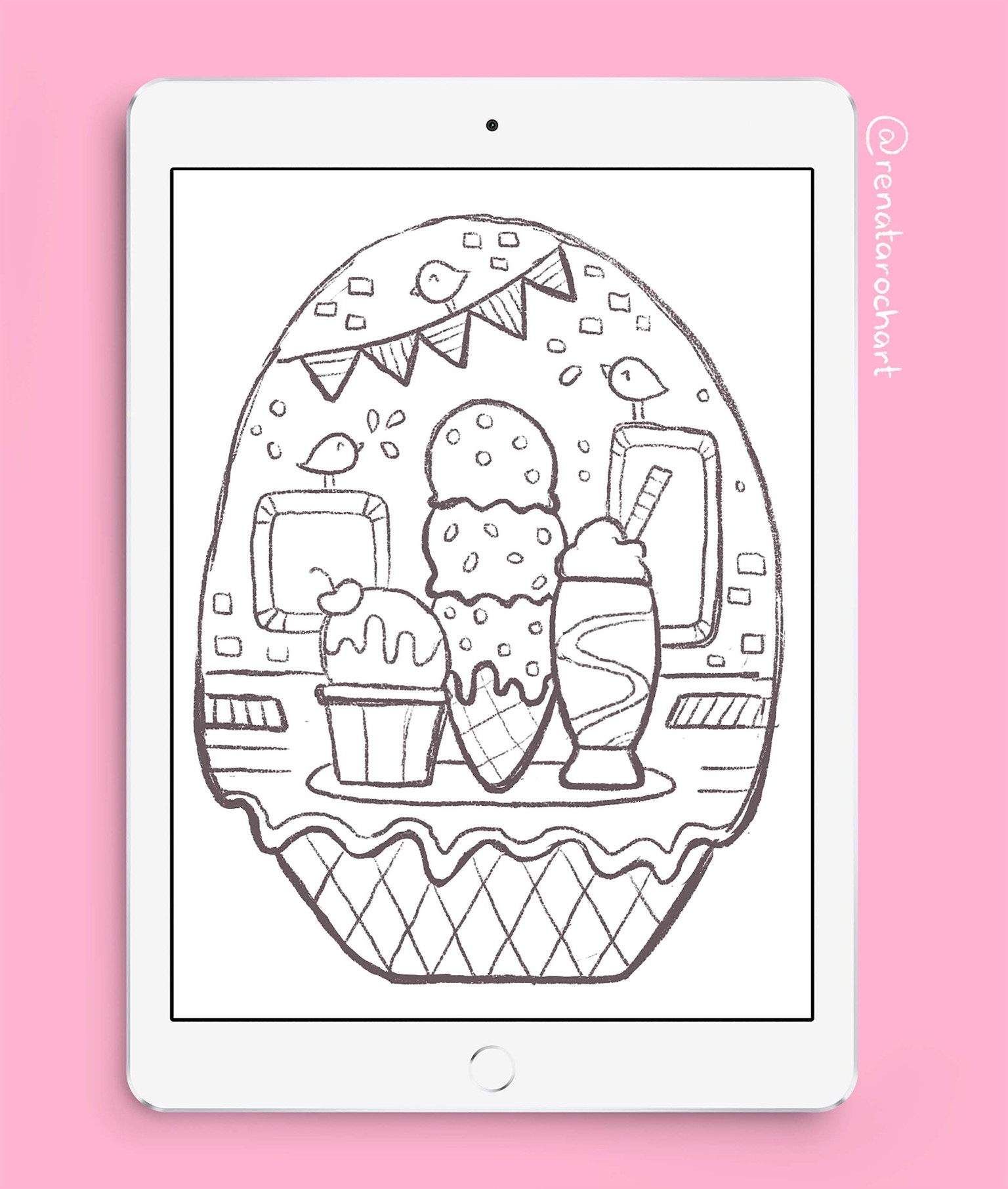 Coloring Page - image 1 - student project