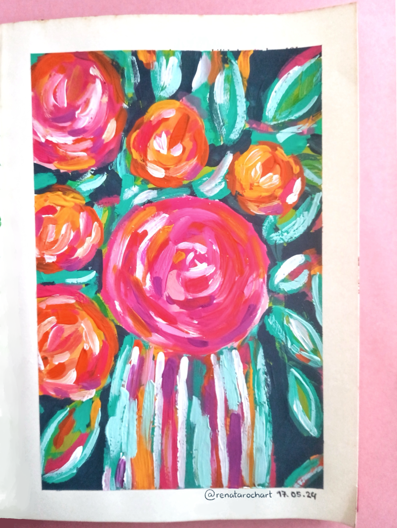 Abstract Flowers - image 1 - student project
