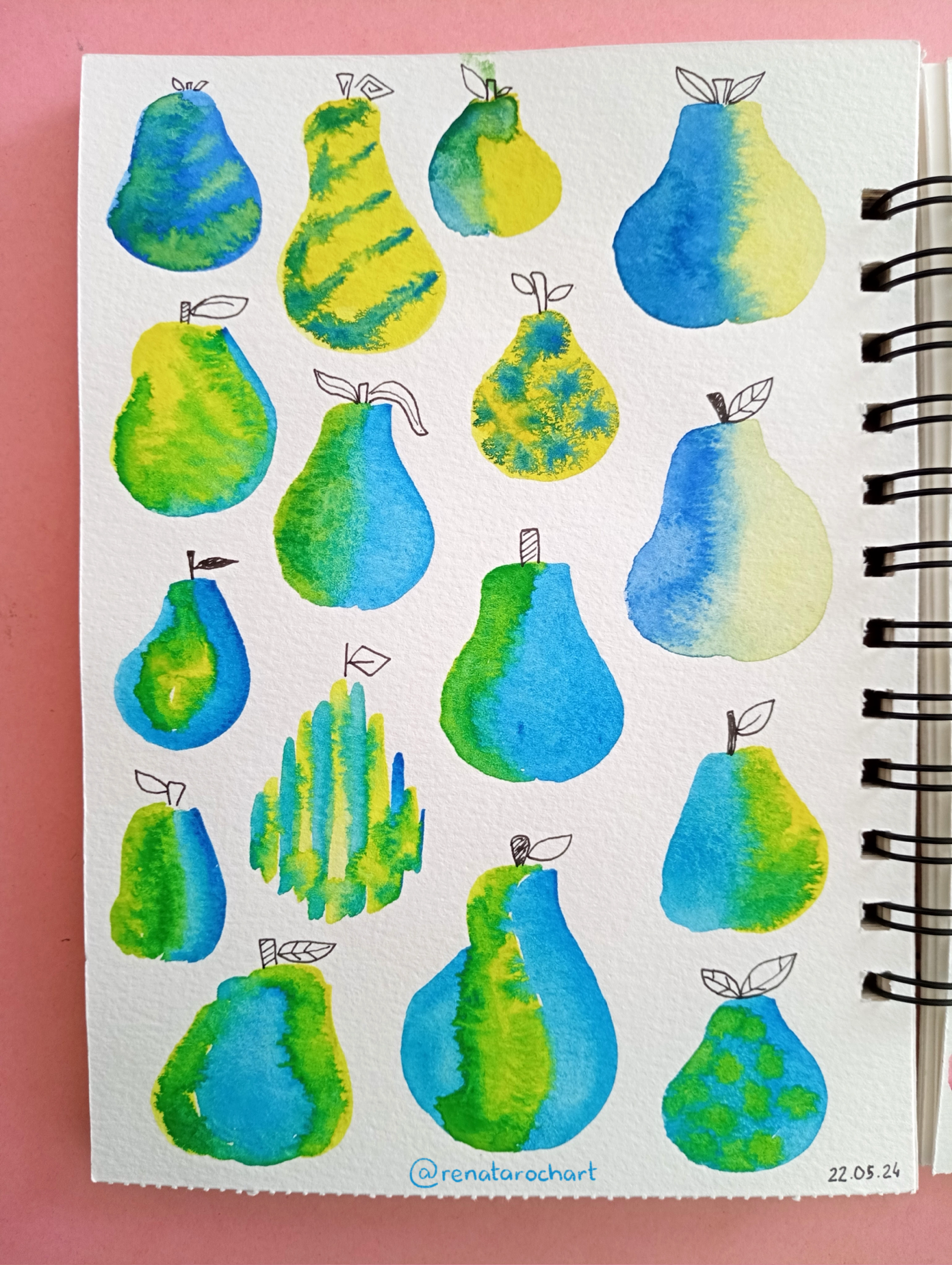 Watercolor Techniques - image 2 - student project