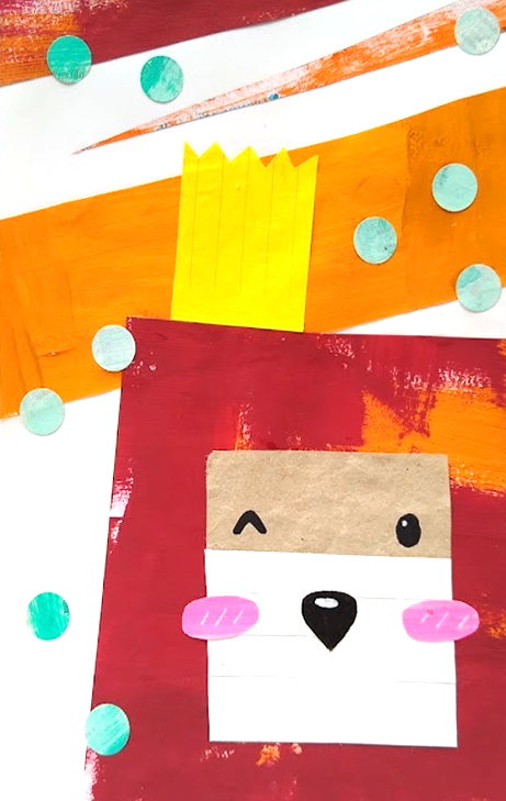 Playful Collage Animals - image 2 - student project