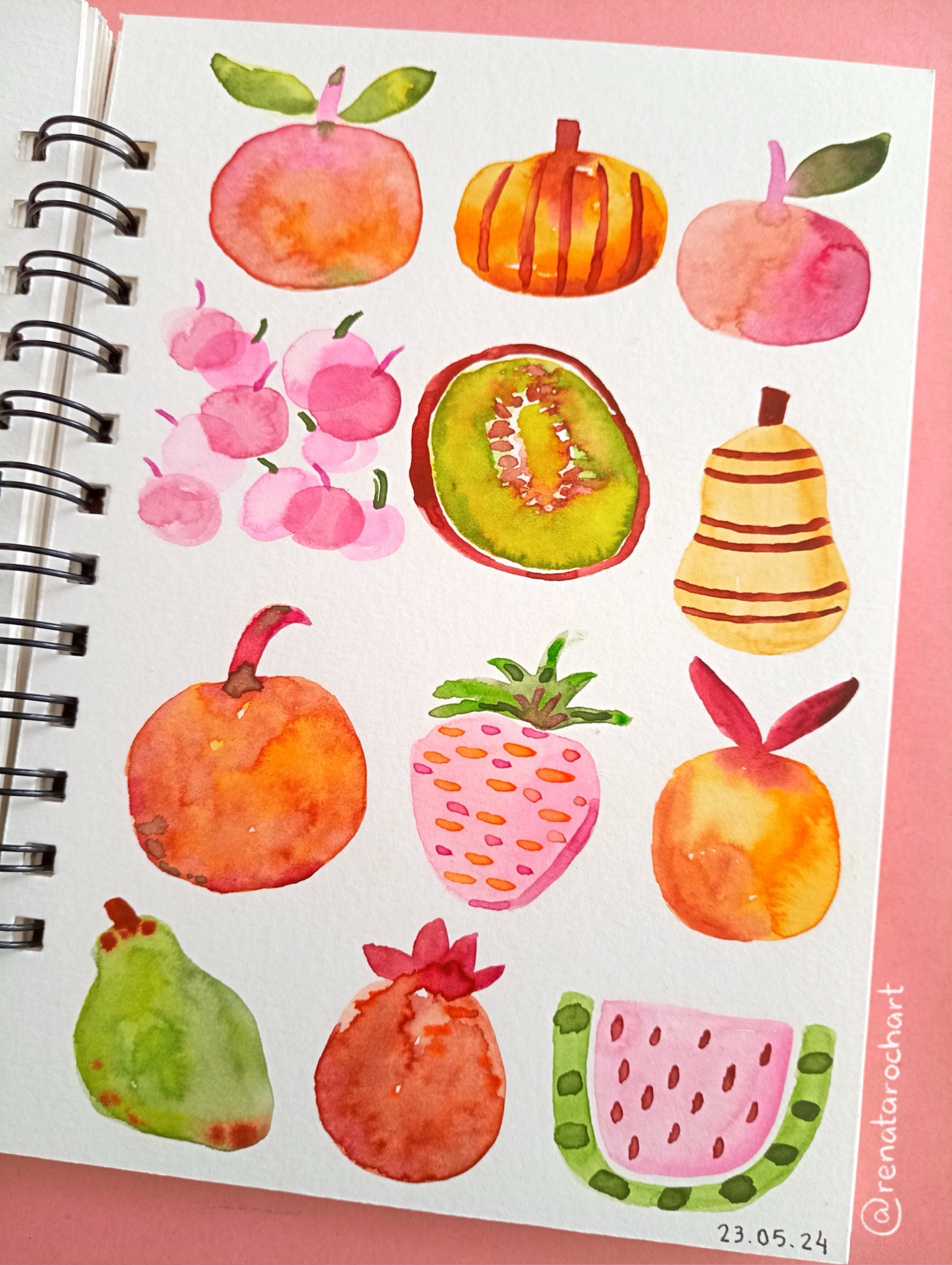 Watercolor Techniques - image 6 - student project