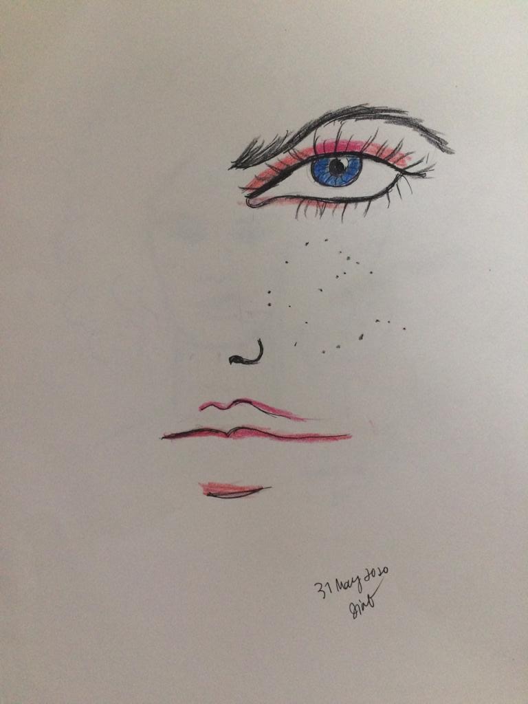 Fashion portrait exercises - image 2 - student project