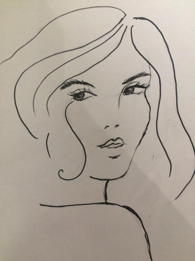 Fashion portrait exercises - image 5 - student project