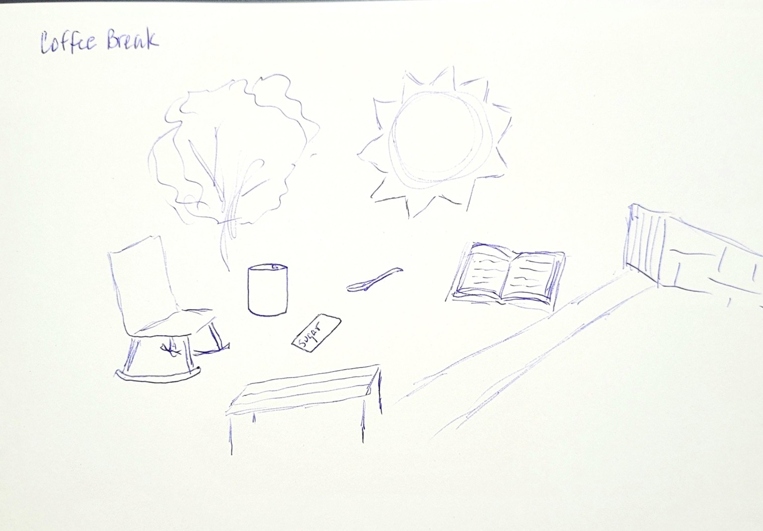 scribbles and coffee break - image 3 - student project