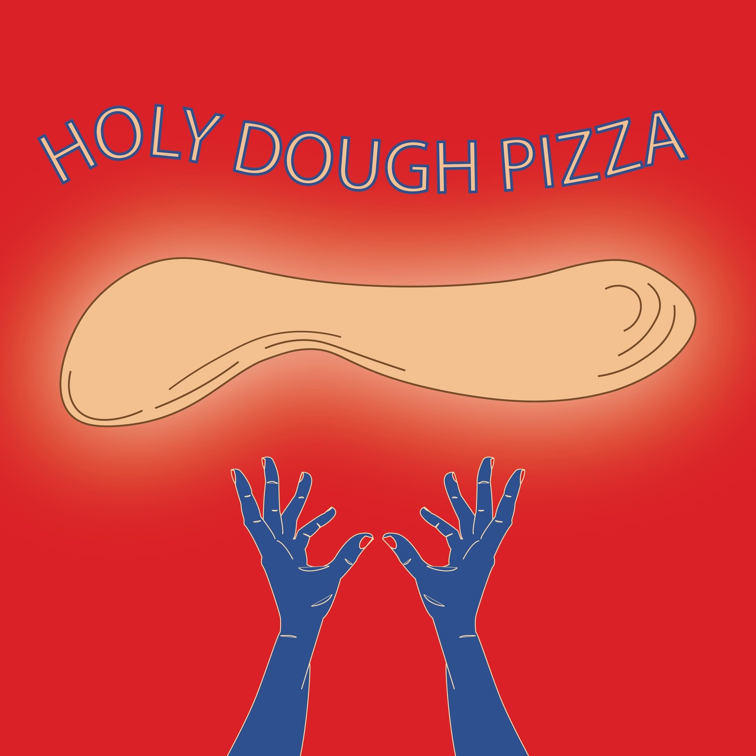 HOLY DOUGH PIZZA branding! - image 1 - student project